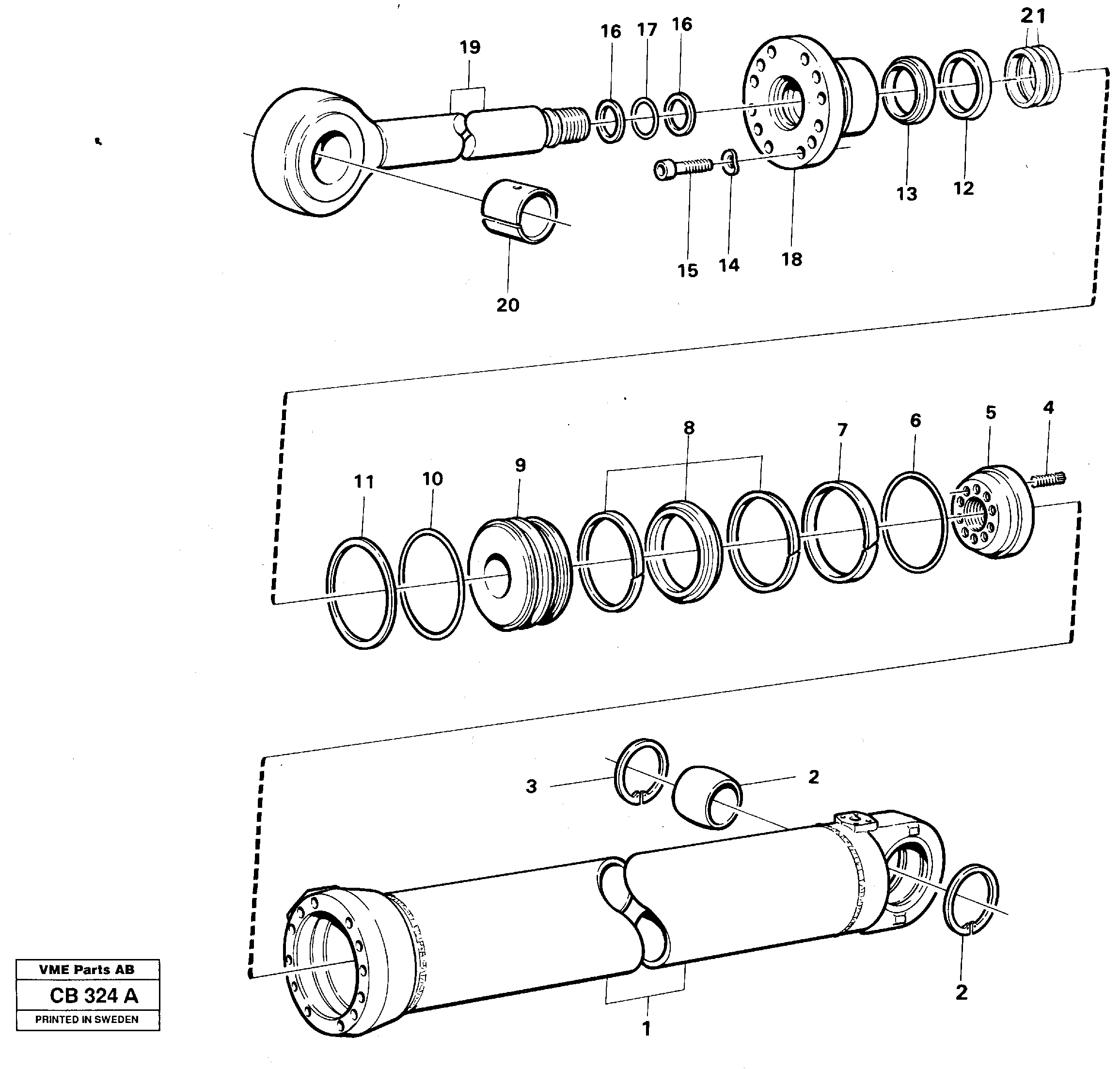 Crankshaft Seal VOE11088345 VOLVO