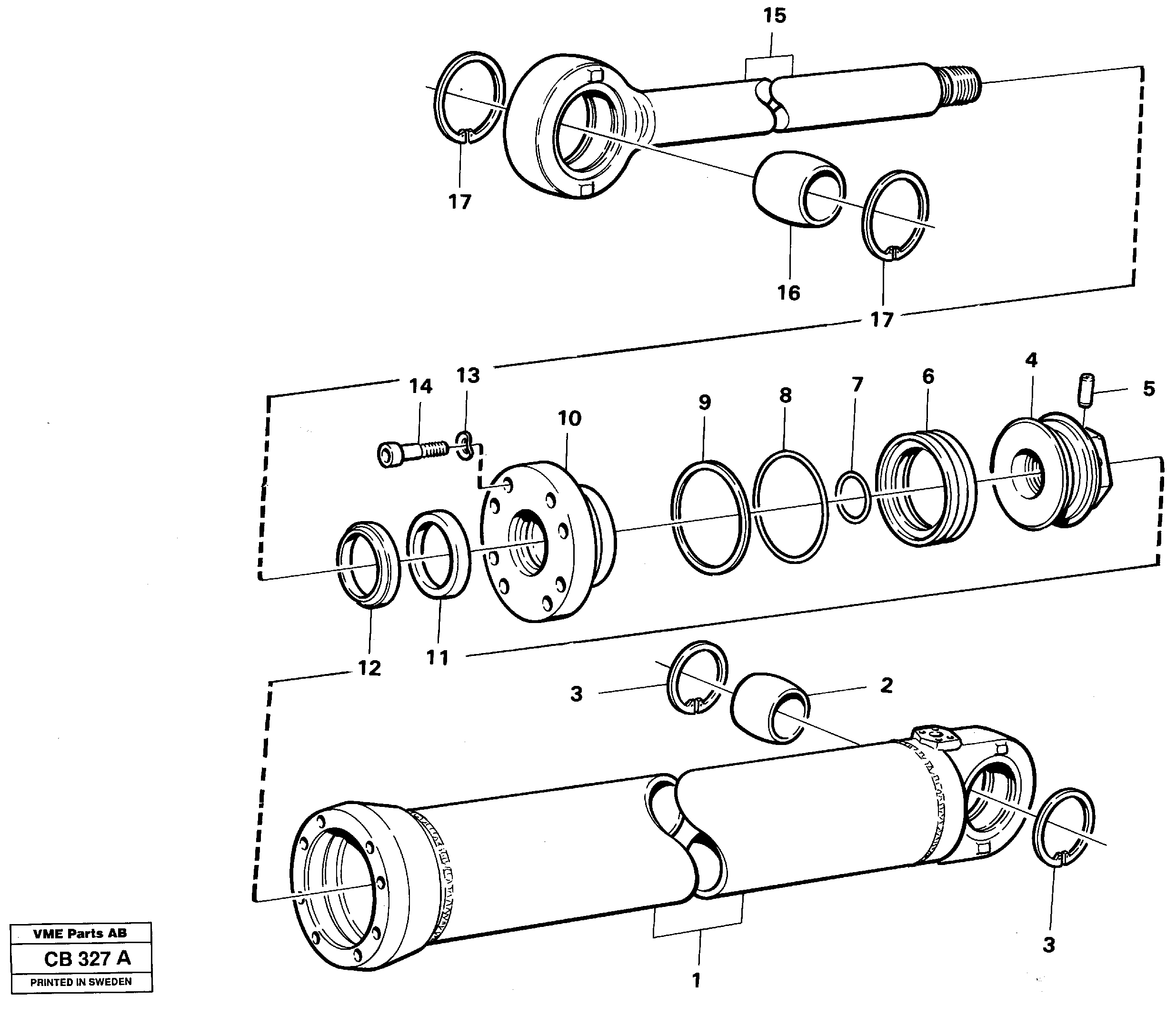 Safety Bolt VOE11088195 VOLVO
