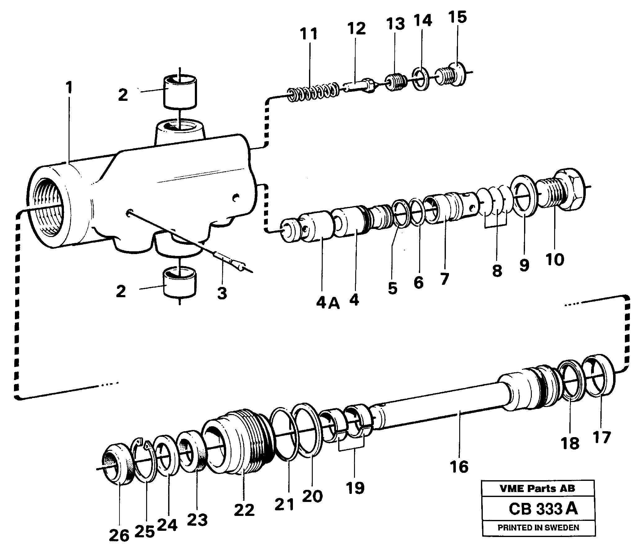 Compression Spring VOE11005148 VOLVO