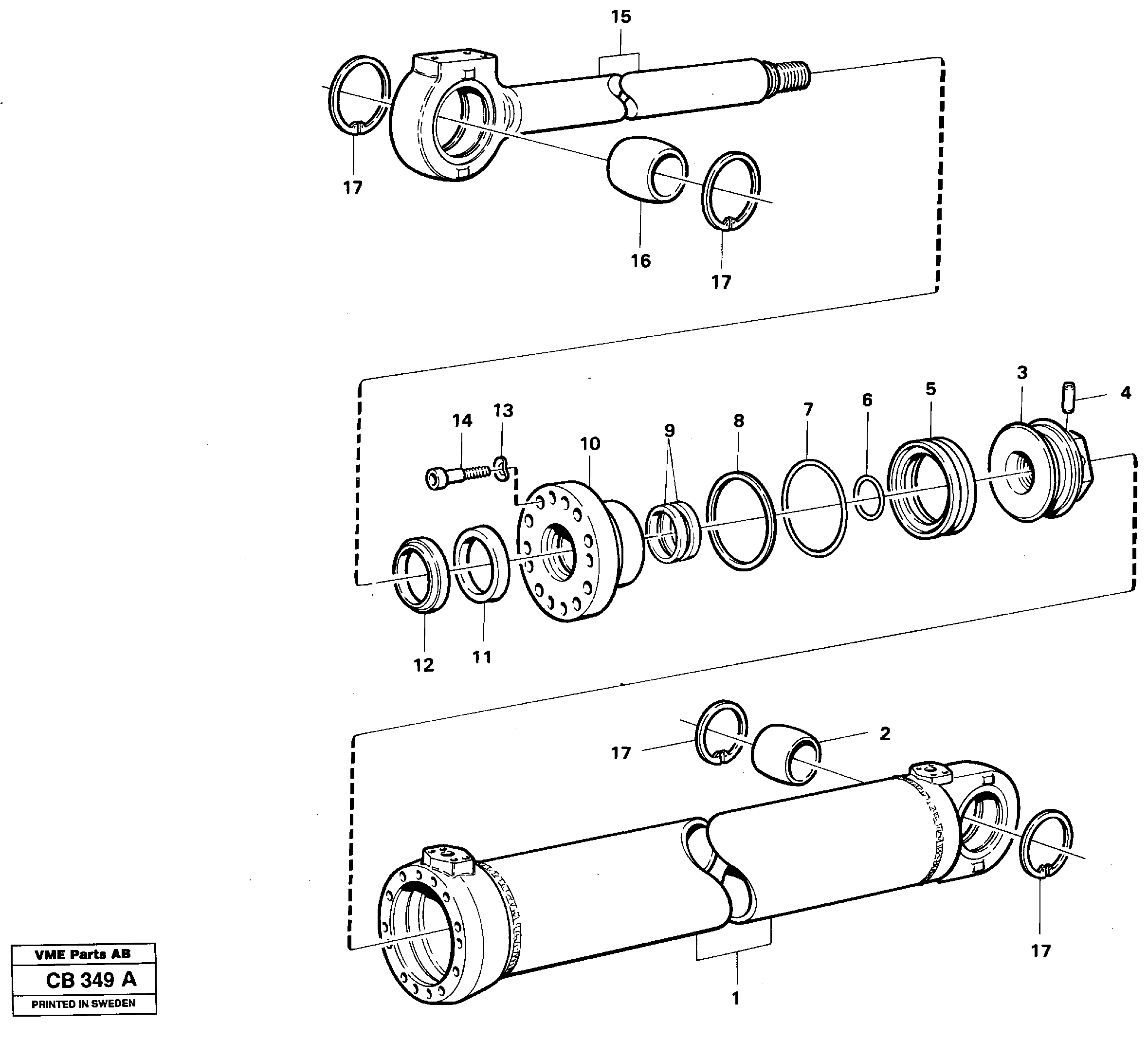 Safety Bolt VOE11005379 VOLVO