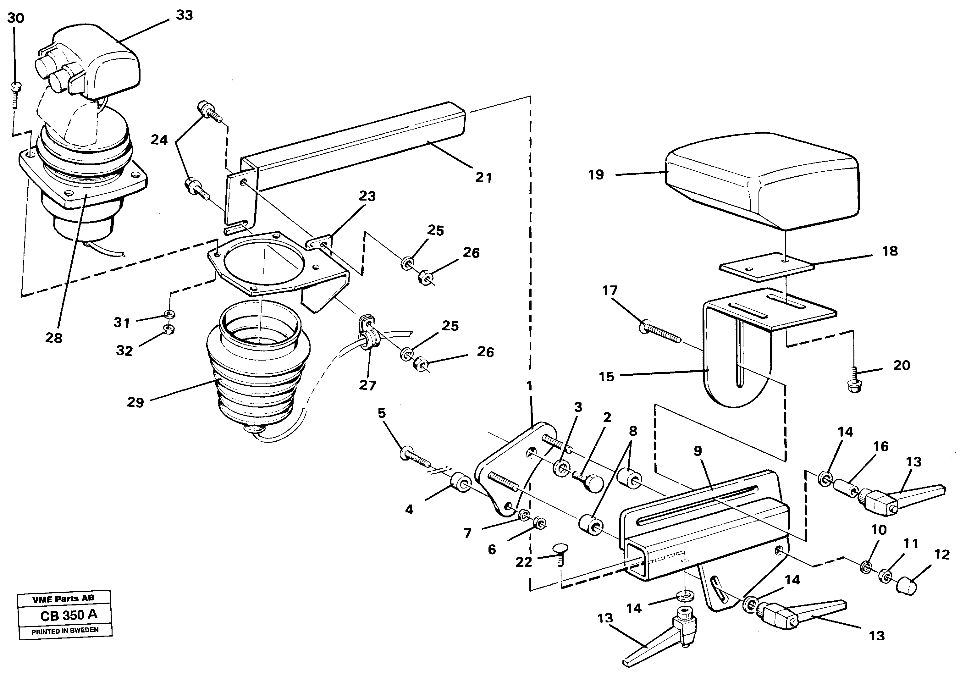 Spacer VOE11009701 VOLVO