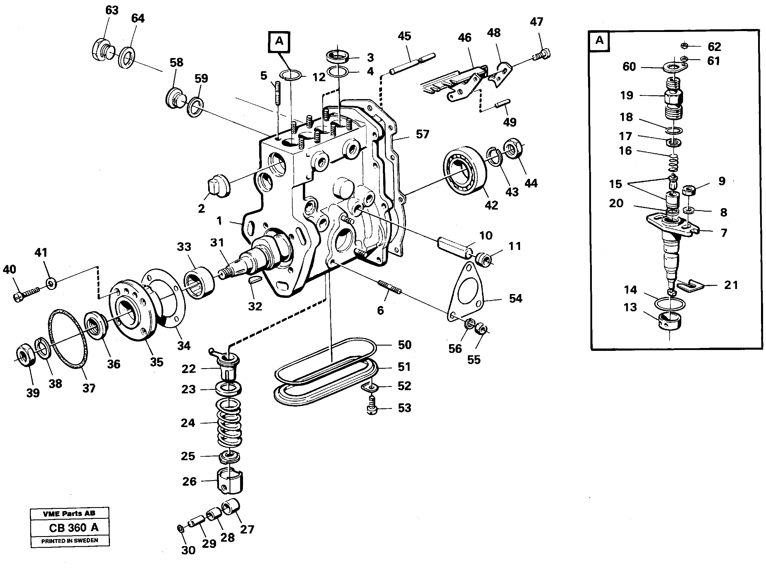 Reading Lamp VOE11998289 VOLVO