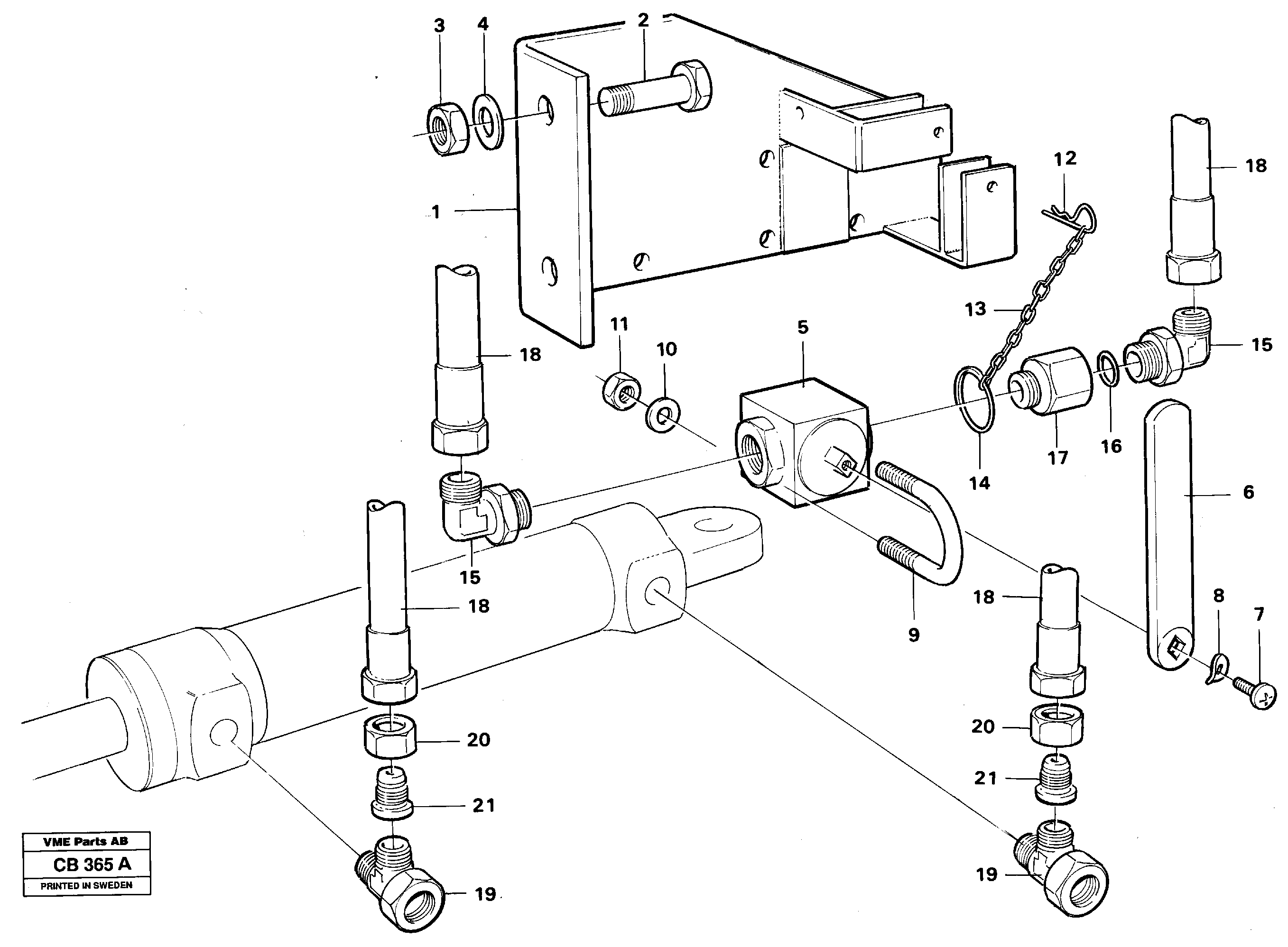 Lever VOE11018535 VOLVO