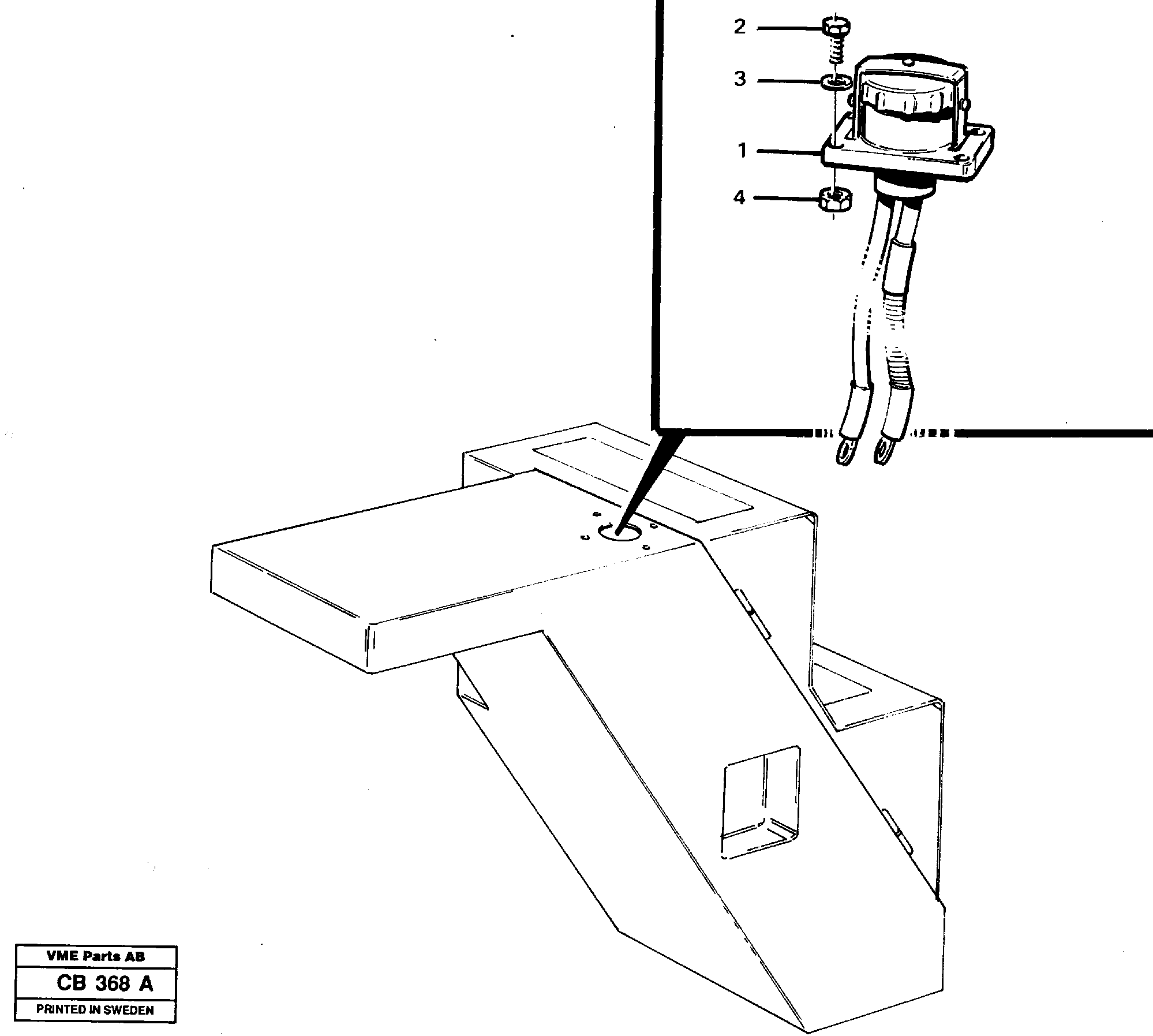 Nut Retainer VOE11008202 VOLVO