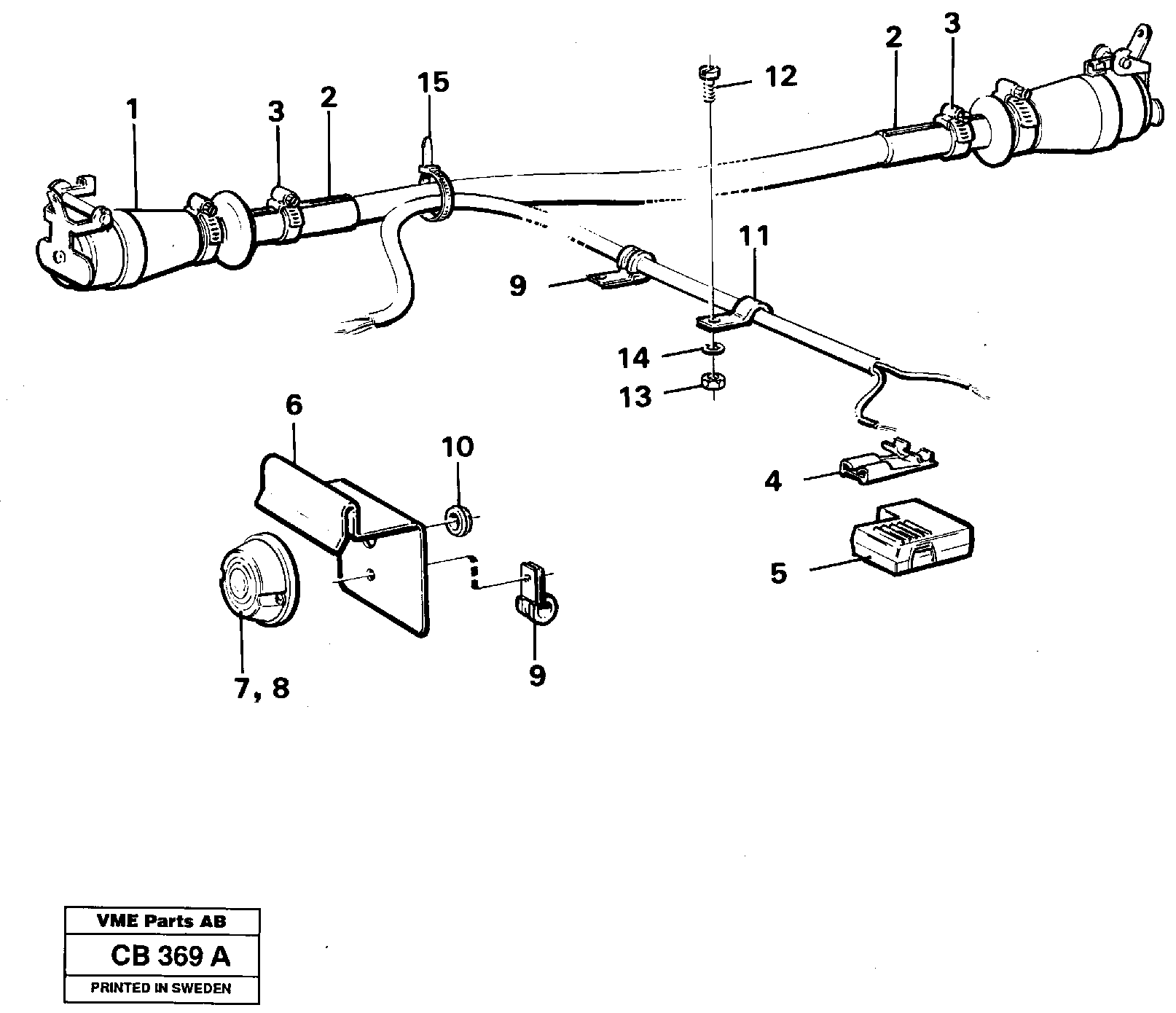 Clamp VOE11009448 VOLVO