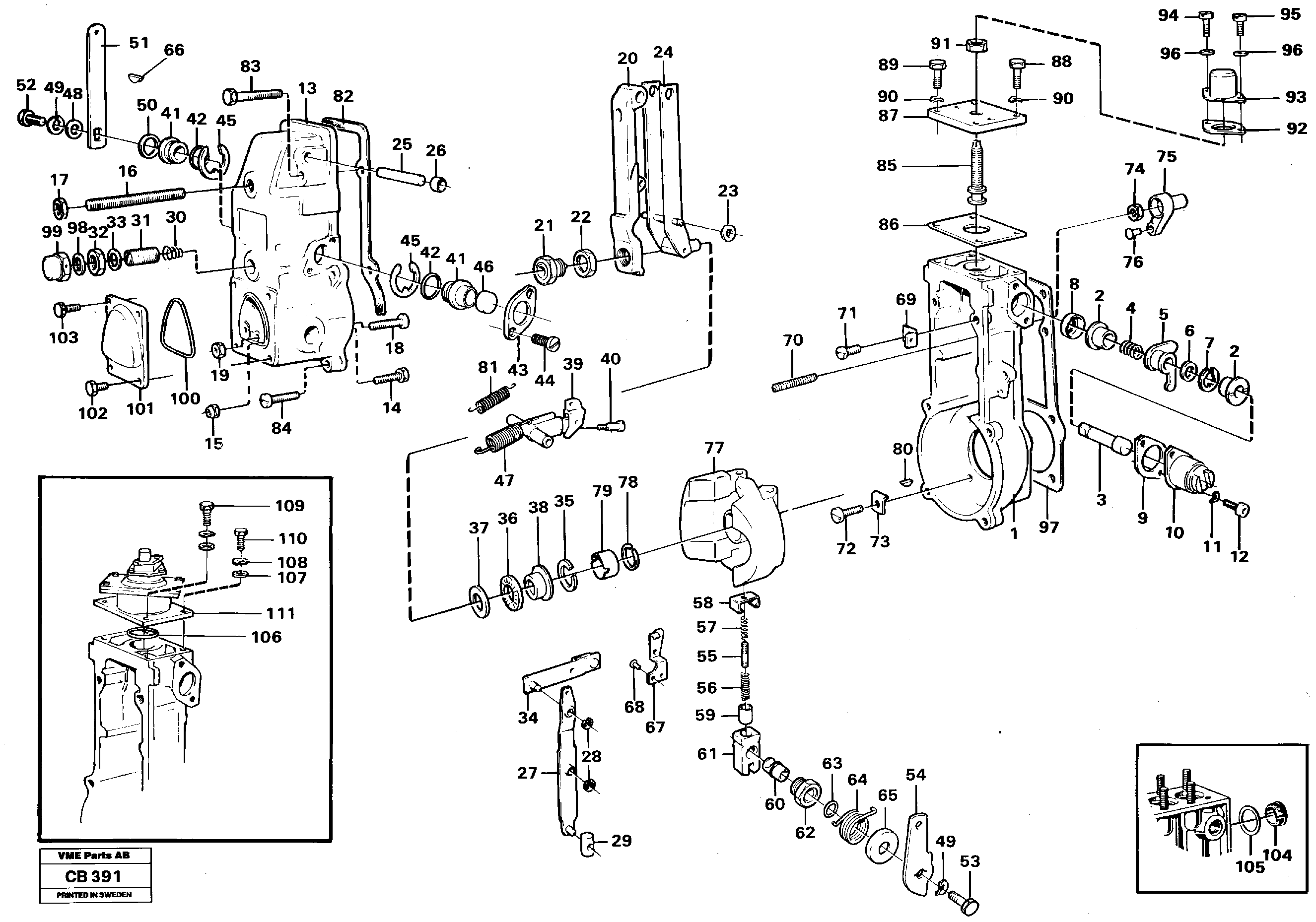 Washer VOE848762 VOLVO