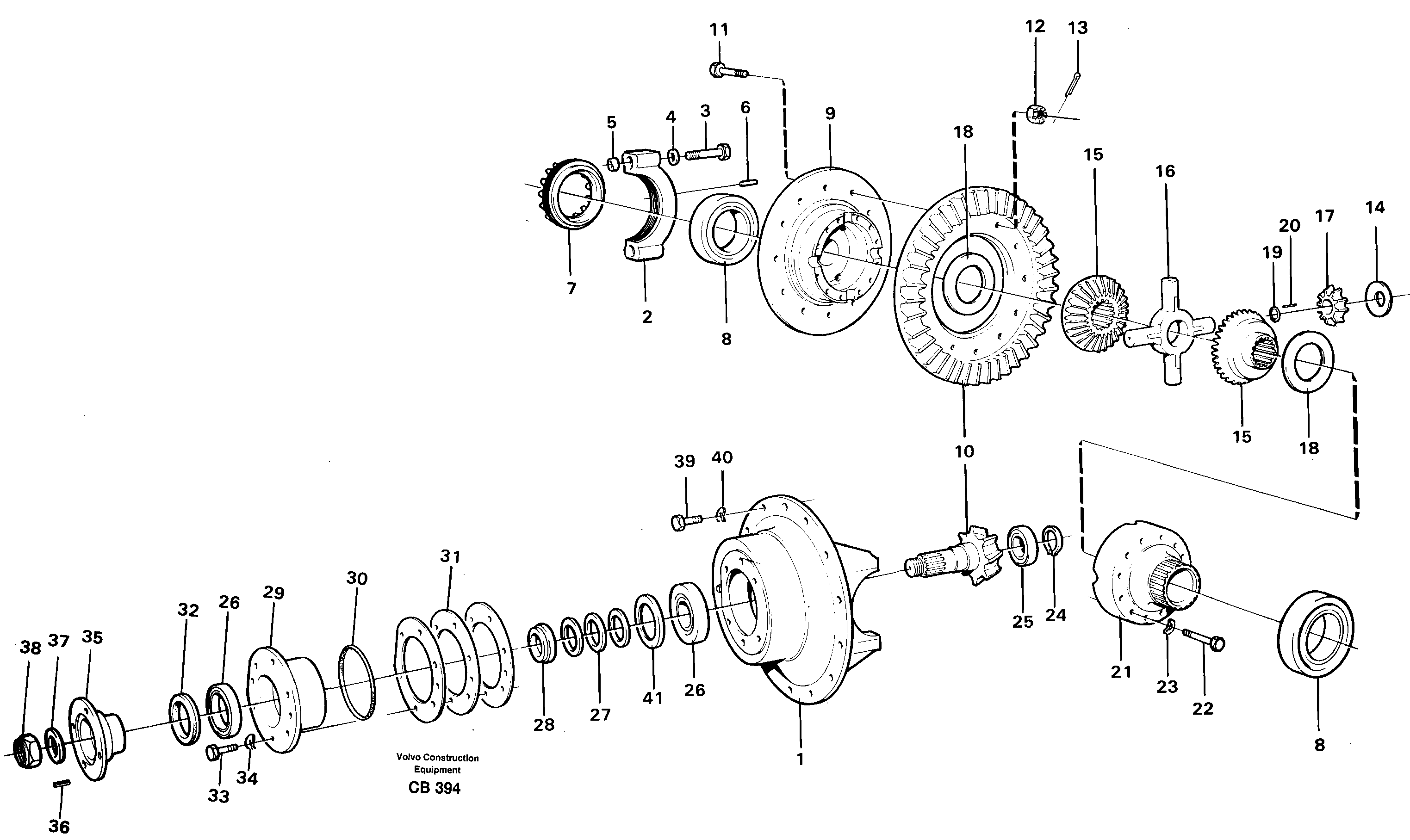 Lock screw VOE11035813 VOLVO
