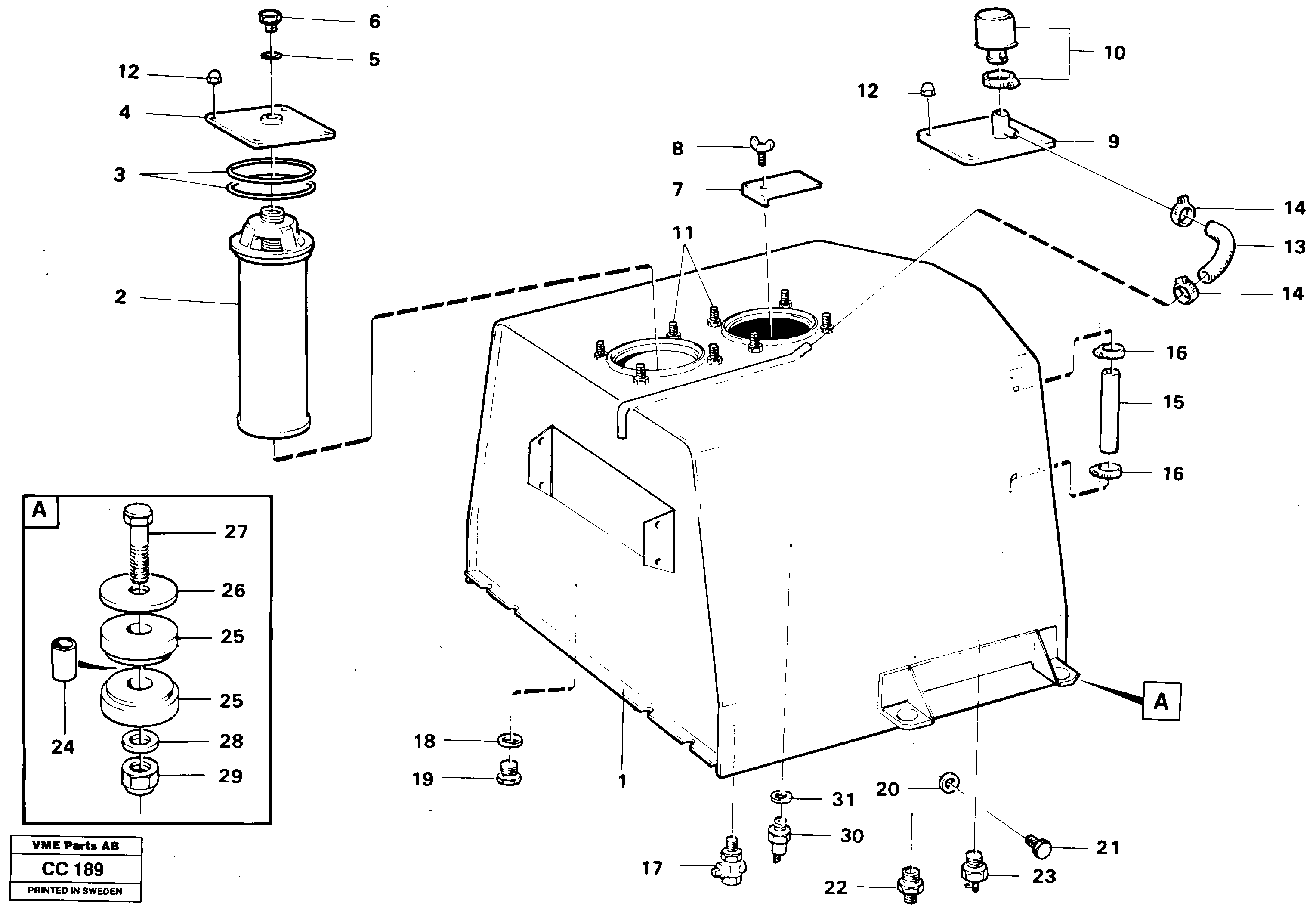 Out Calipers VOE11099080 VOLVO