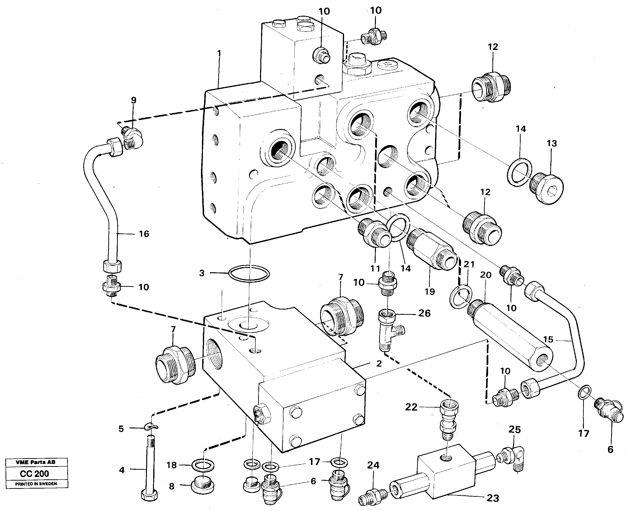 Valve VOE4953433 VOLVO