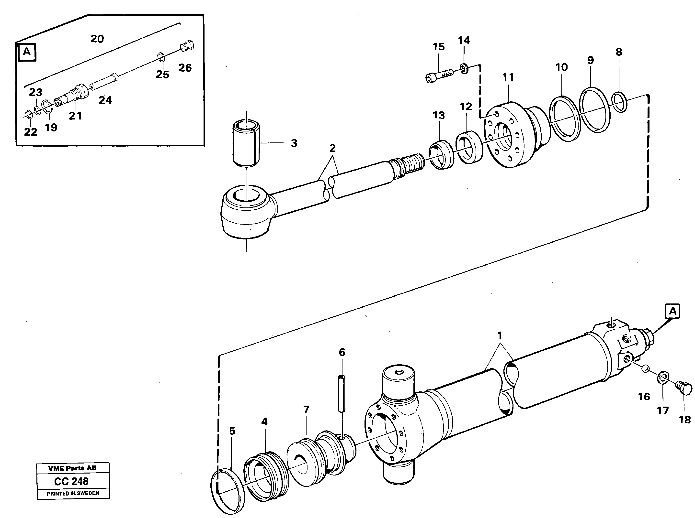 Oil Tap VOE11088811 VOLVO