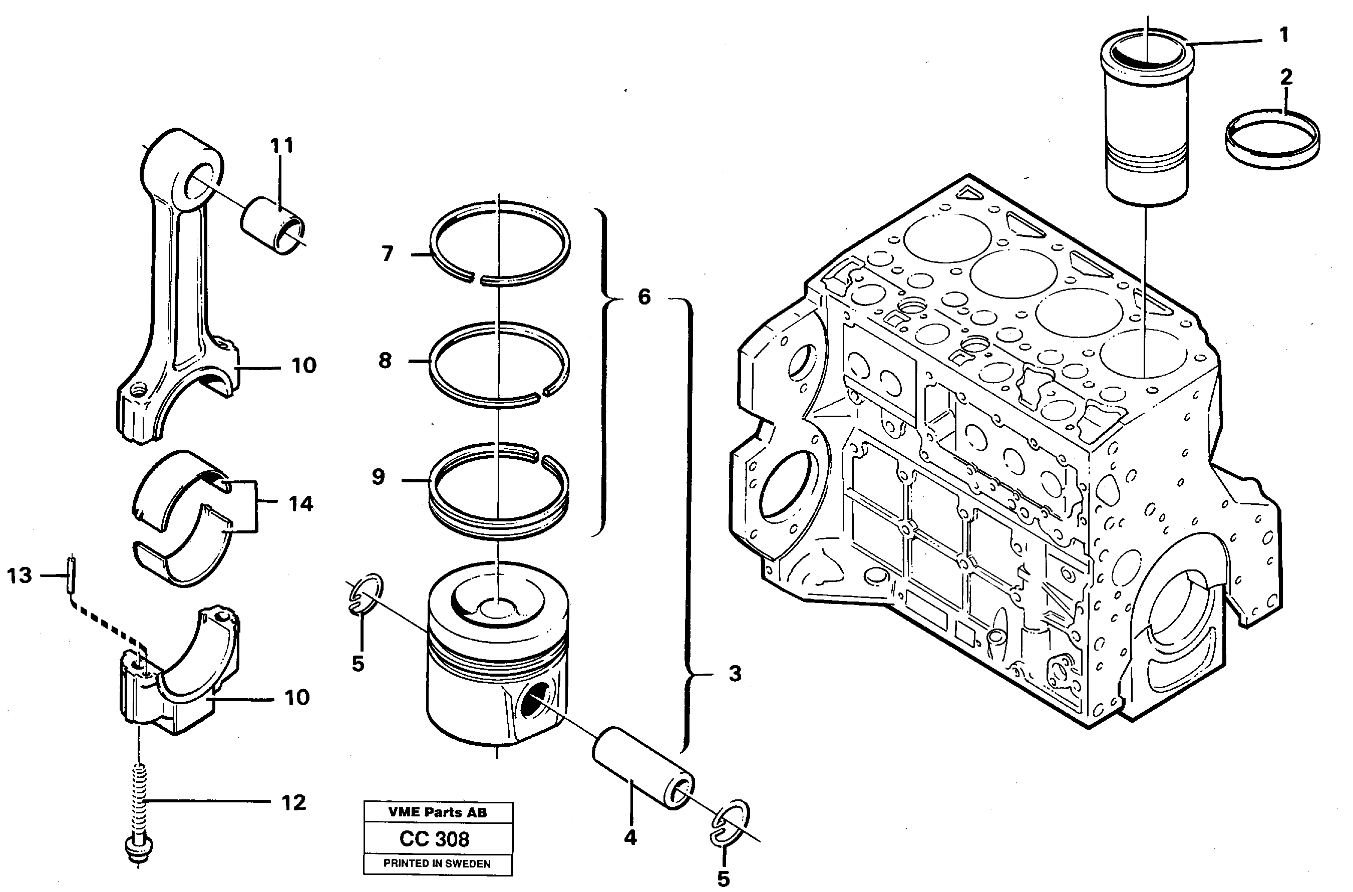 Cowl Side VOE11700290 VOLVO