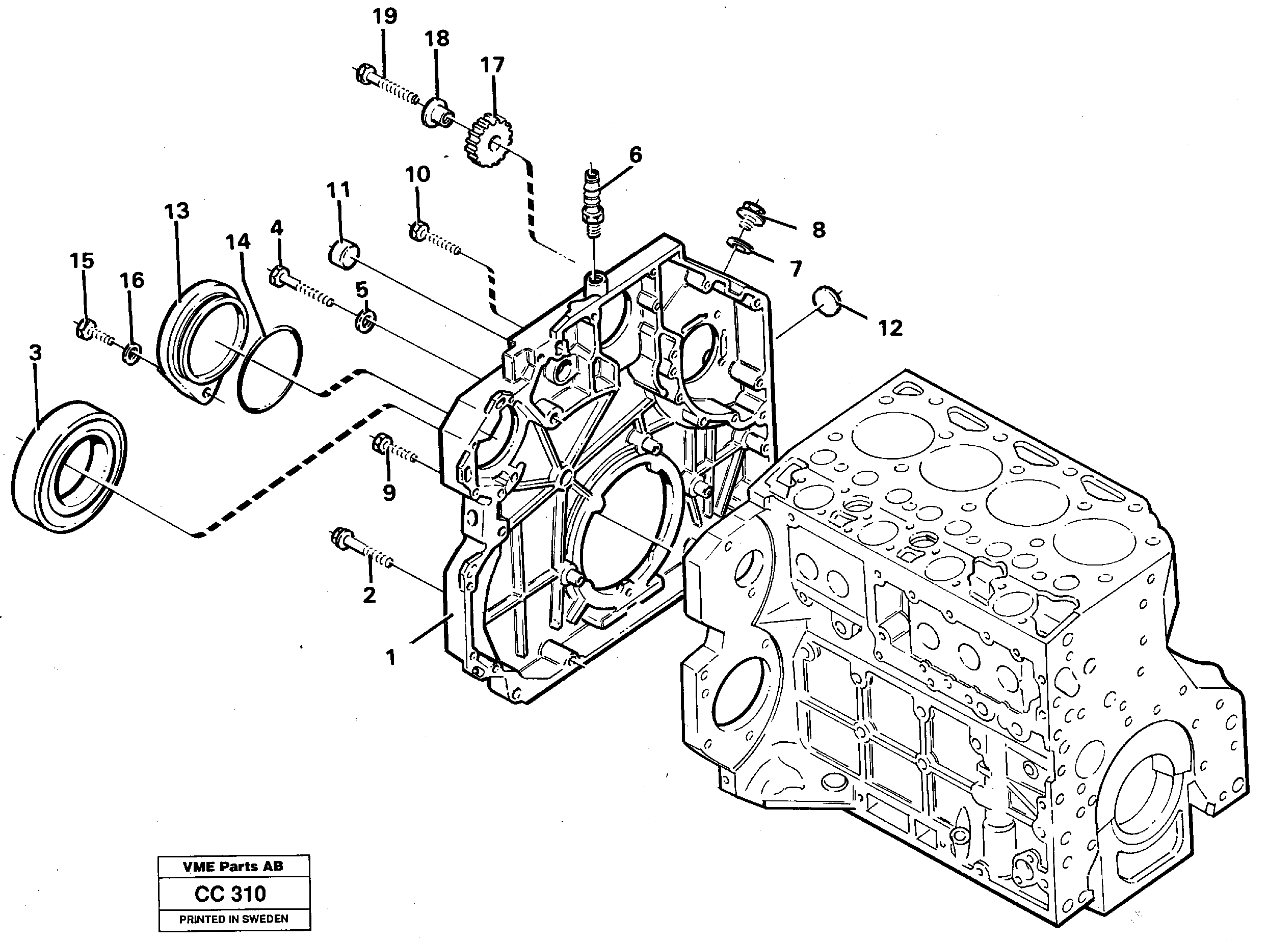 Plug VOE20479599 VOLVO