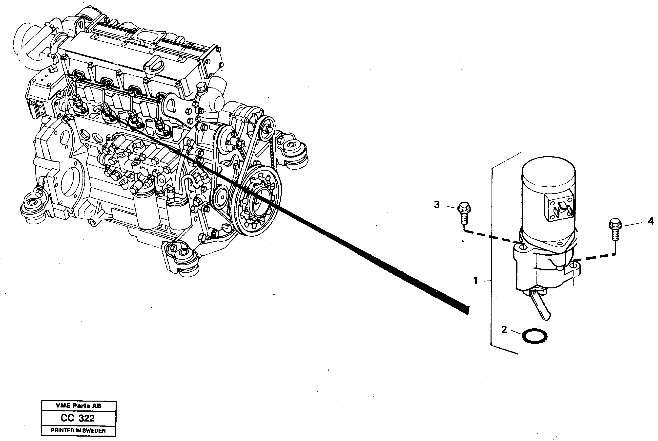 Crawler track Lh. VOE11700602 VOLVO