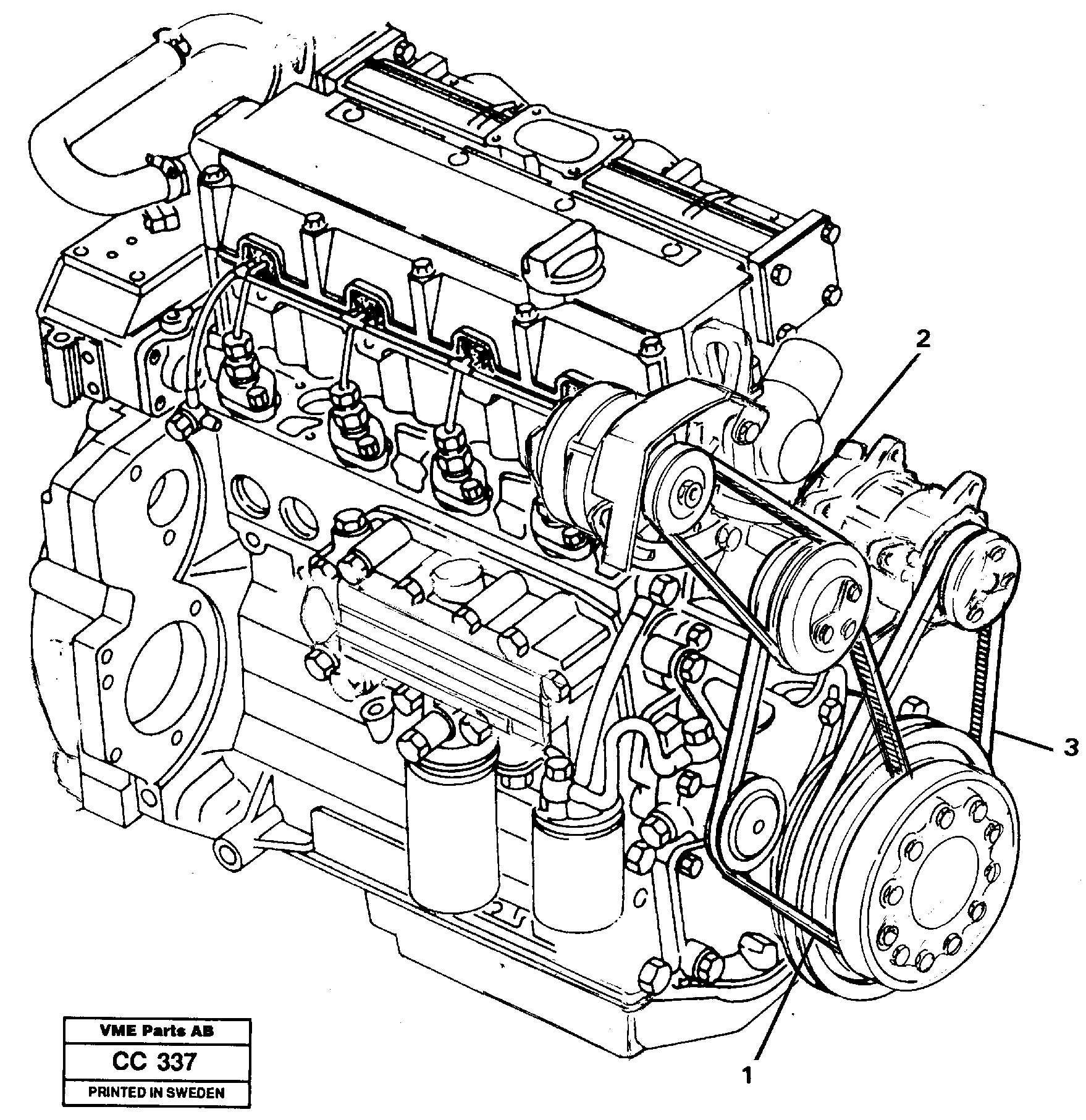 Вал заднего хода VOE11715342 VOLVO