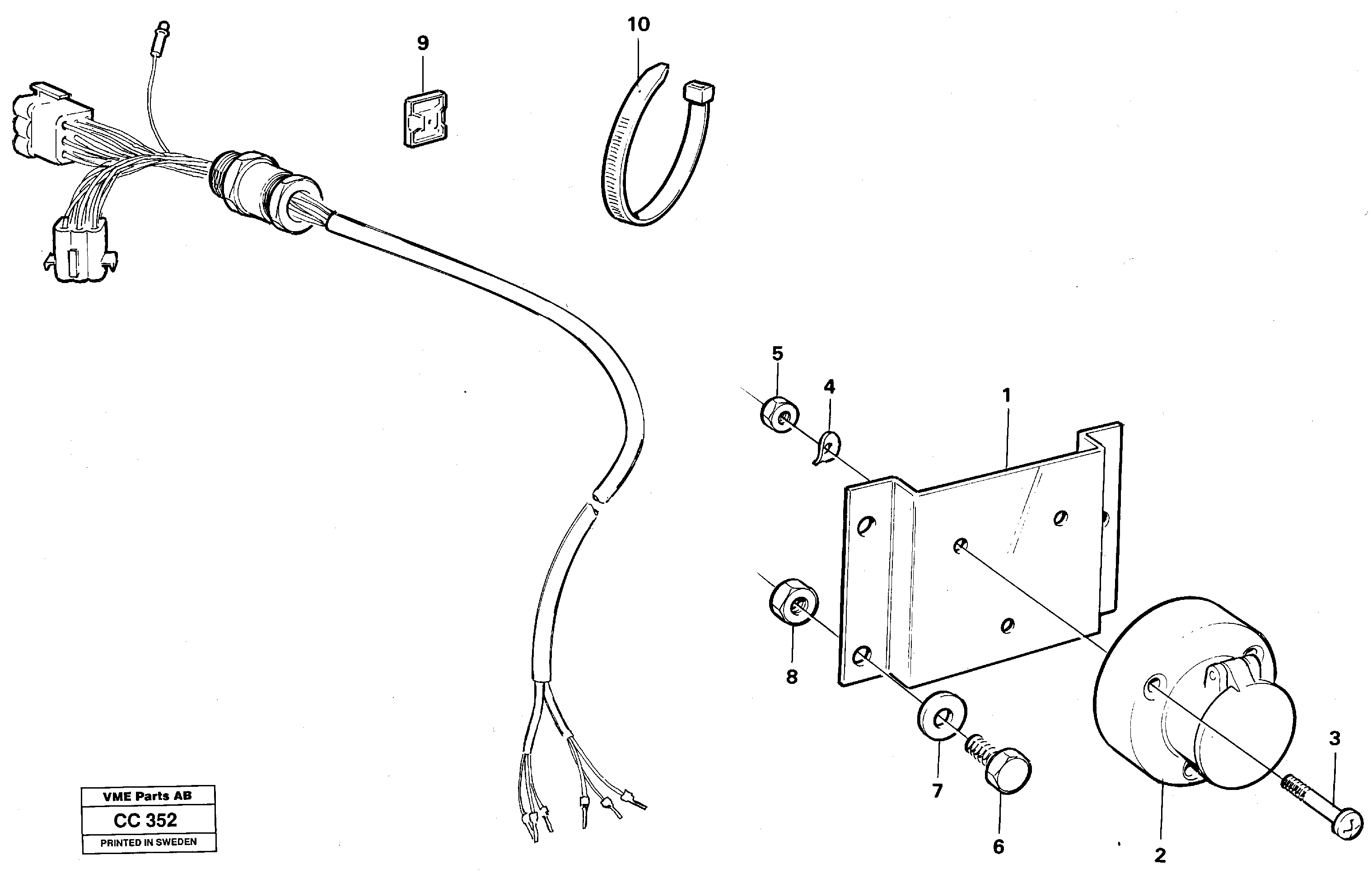Heating Pipe VOE4766619 VOLVO