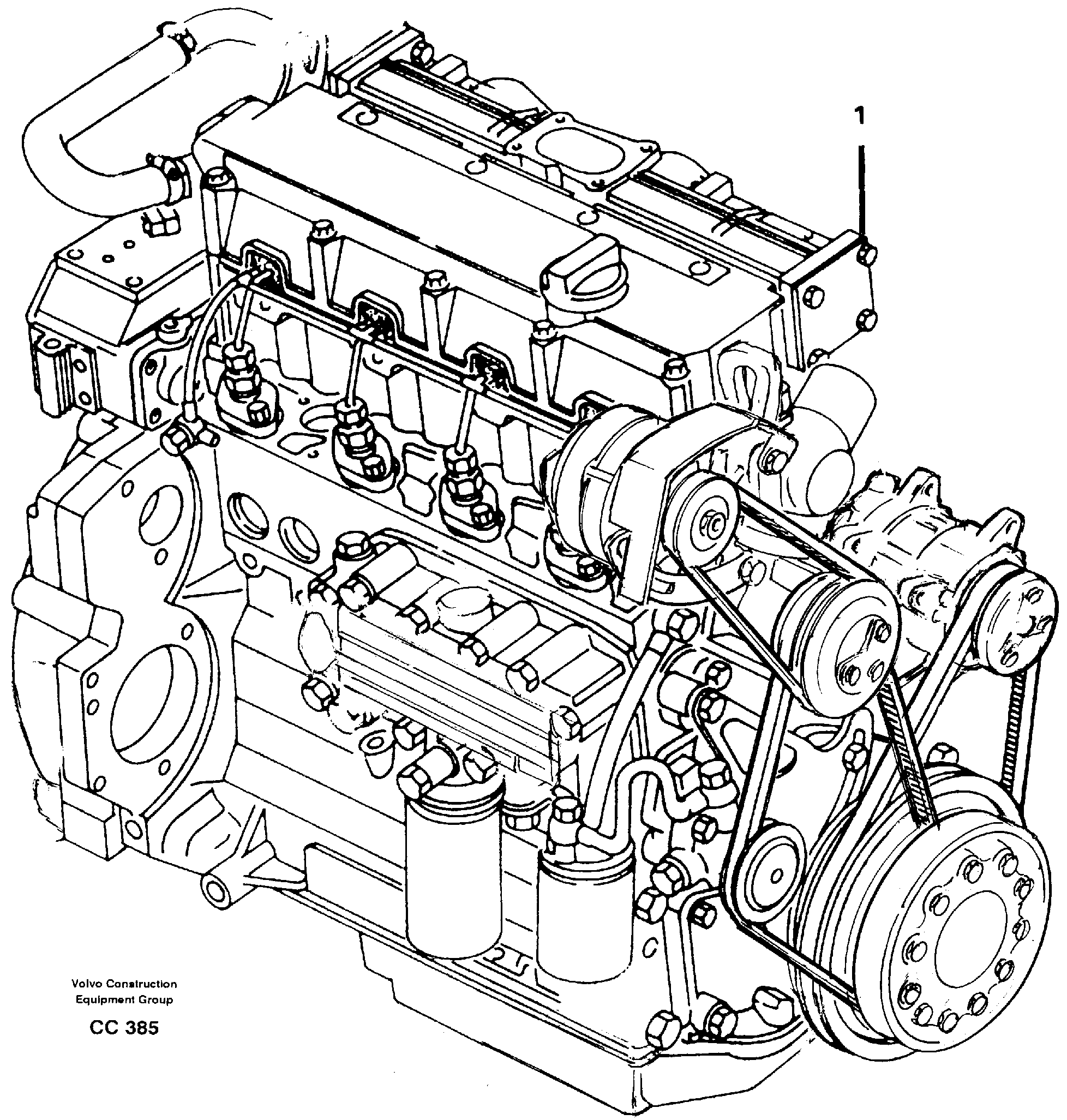 Двигатель VOE11033865 VOLVO