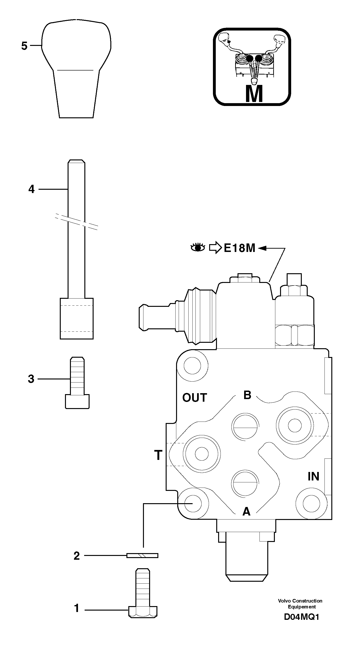 Lever PJ5270386 VOLVO