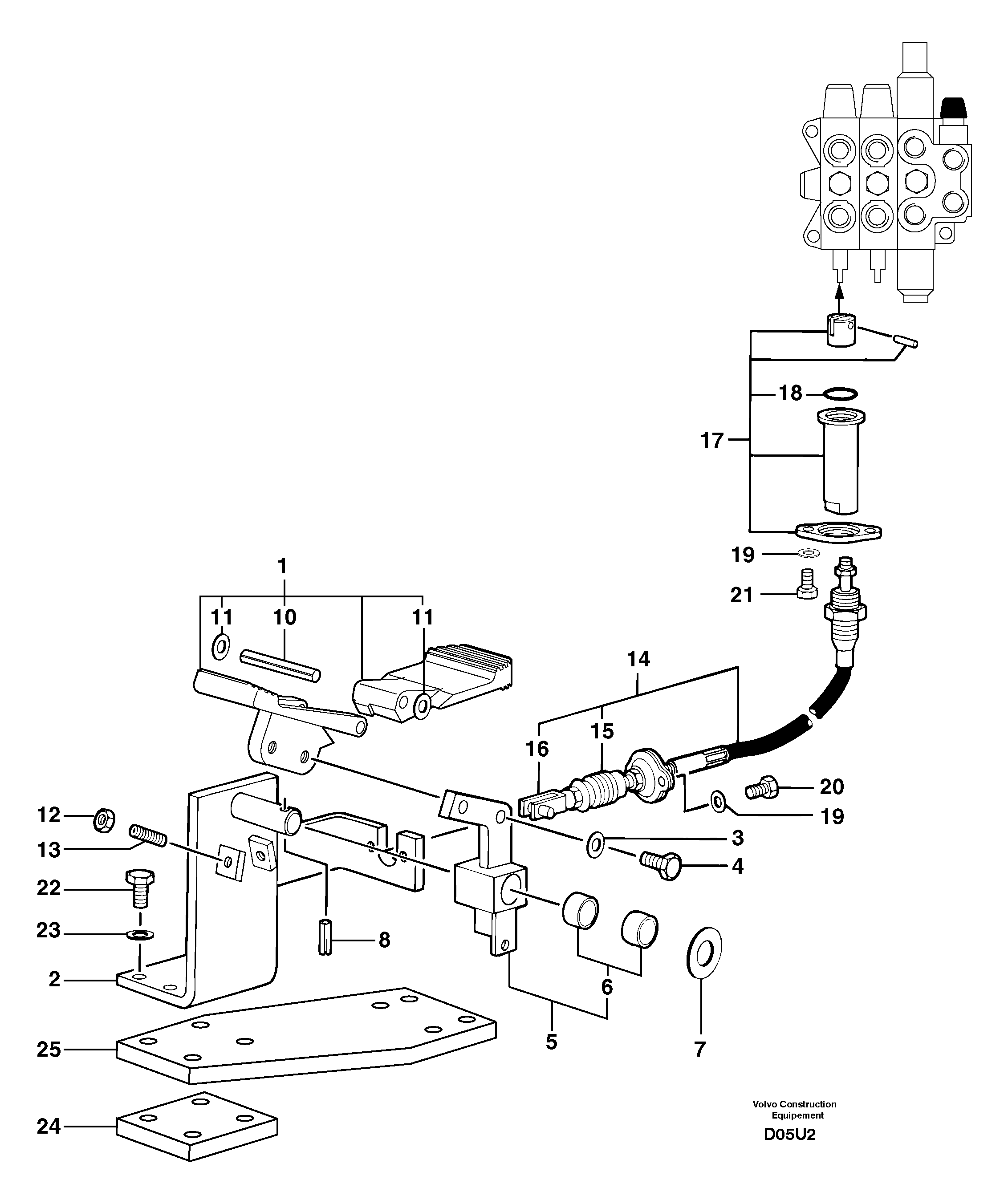 Support PJ3380018 VOLVO