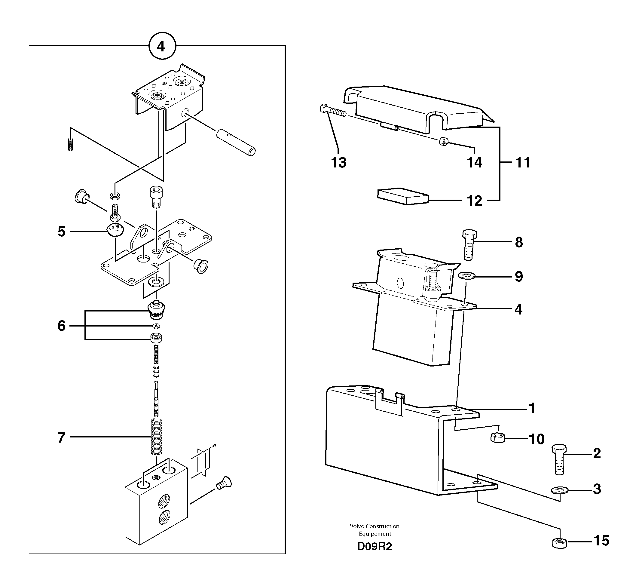 Support PJ3812089 VOLVO