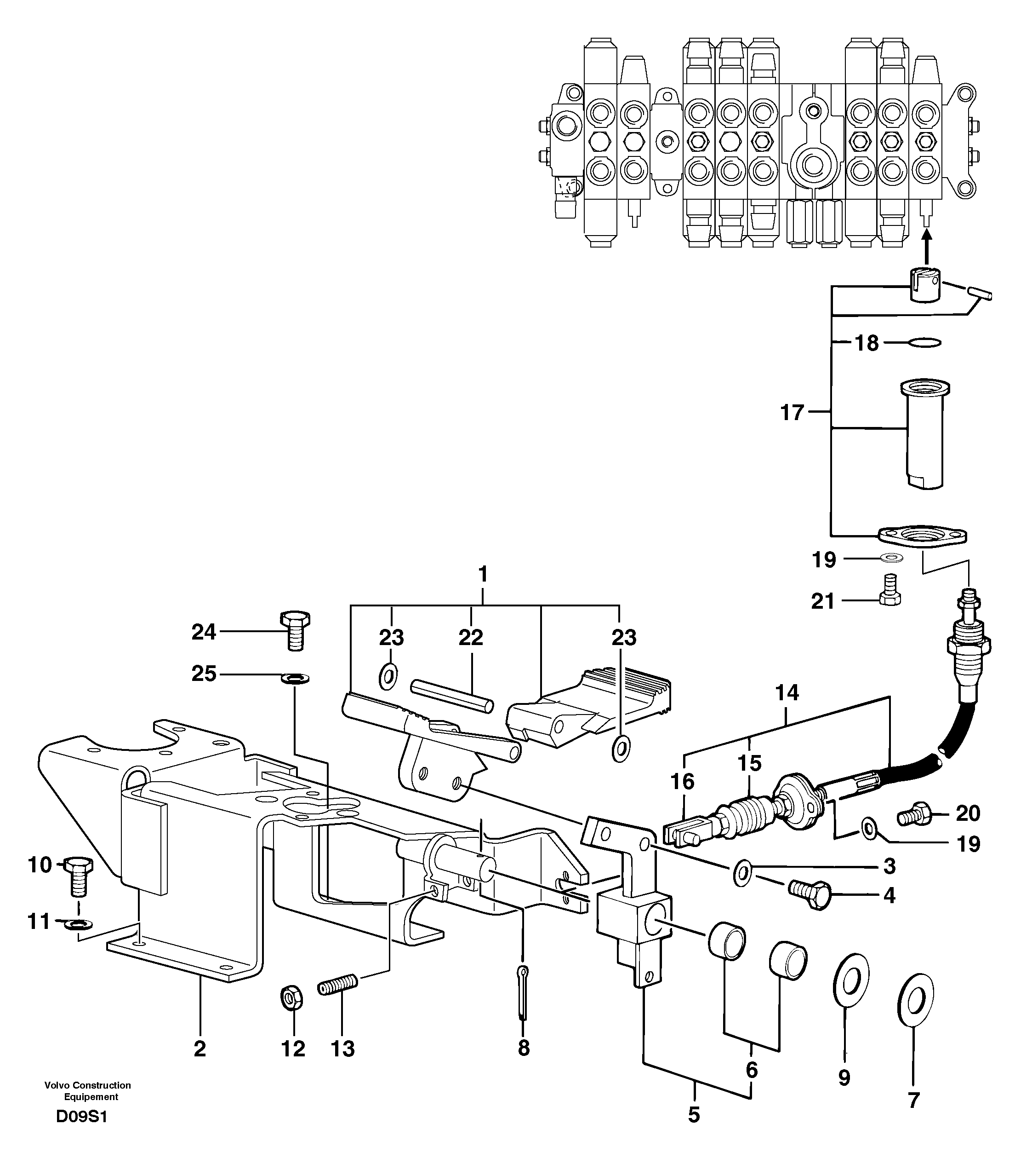 Support VOE11801812 VOLVO