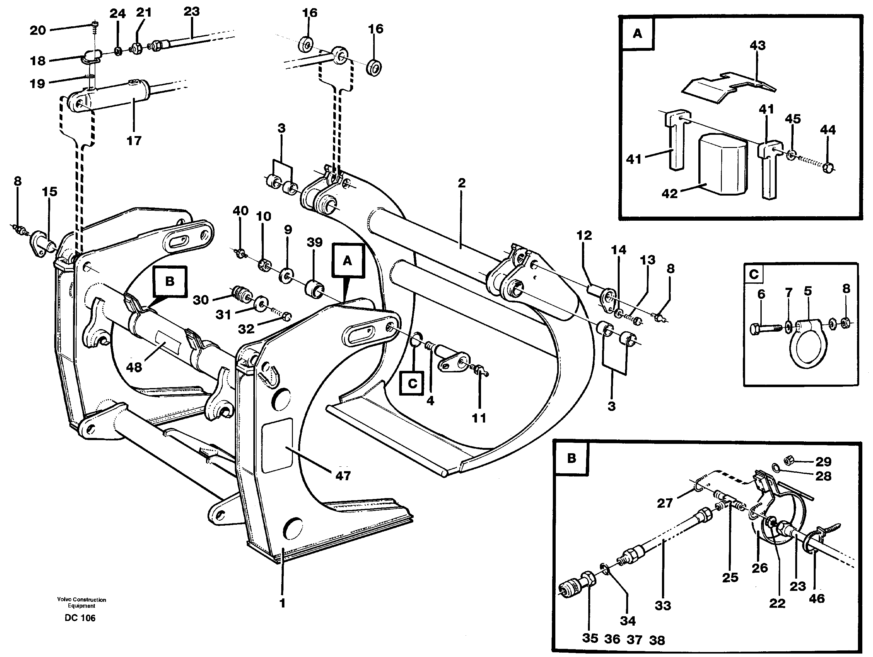Timing gear casing VOE13933474 VOLVO