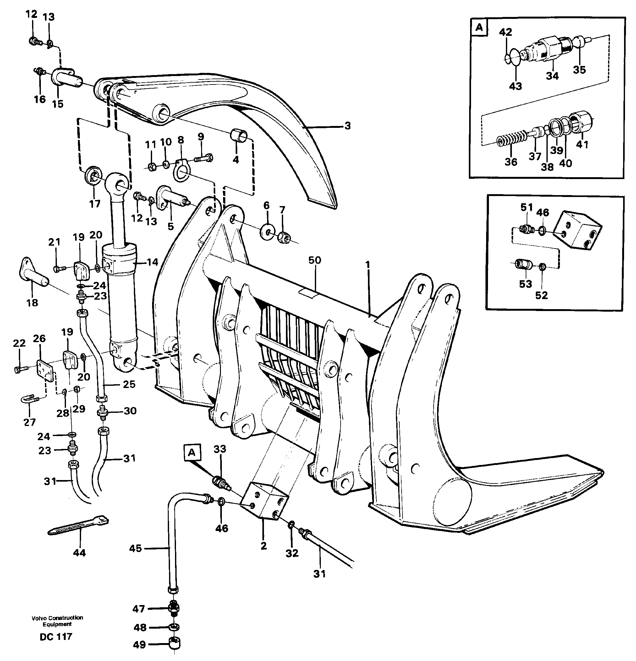 Fuel miser valve VOE4849038 VOLVO