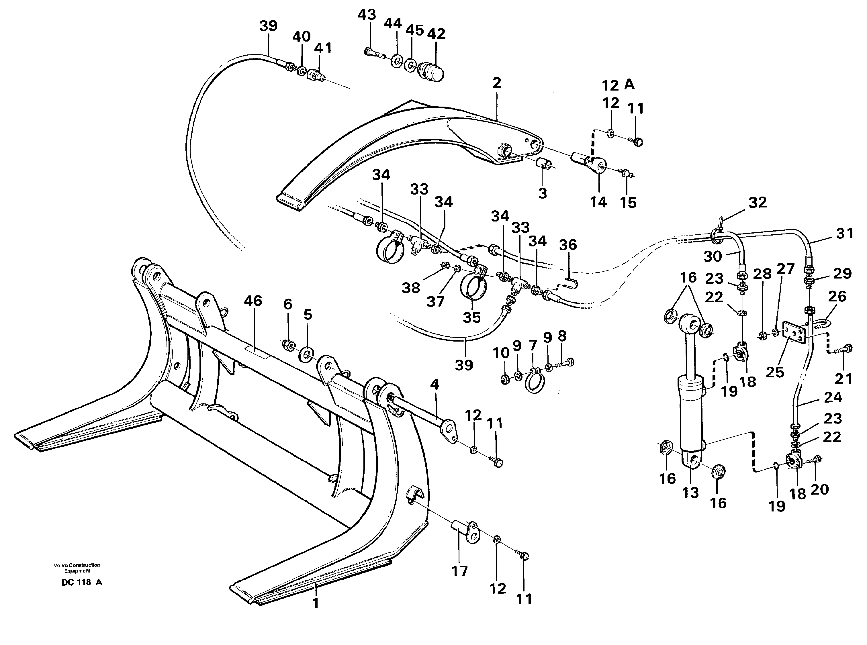 Timing gear casing VOE931646 VOLVO