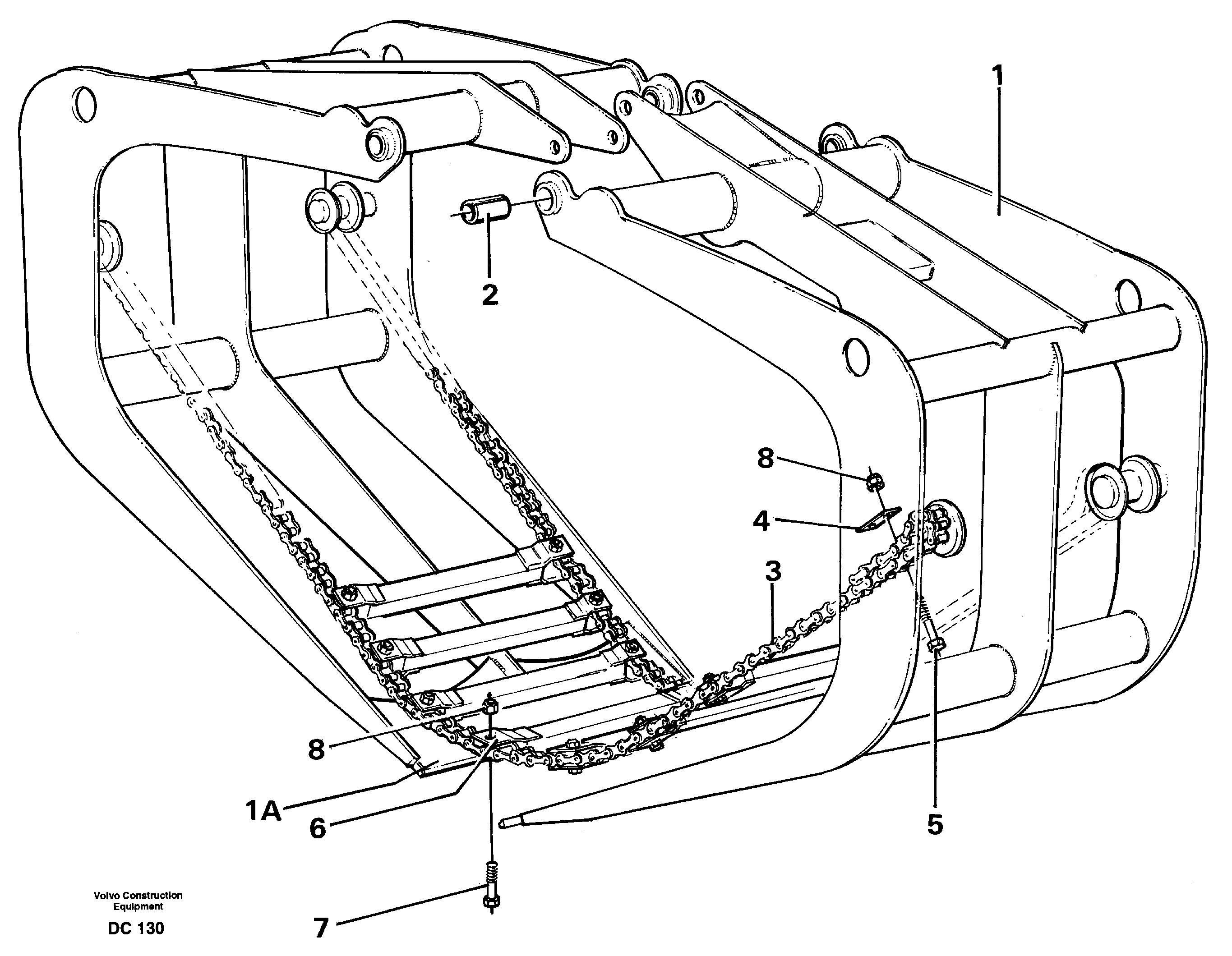 Mounting kit VOE11012503 VOLVO
