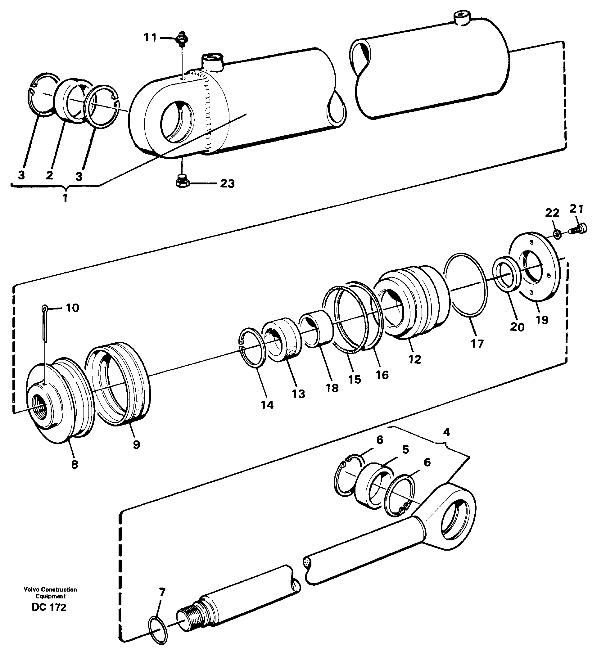 Crankshaft Seal VOE4811112 VOLVO