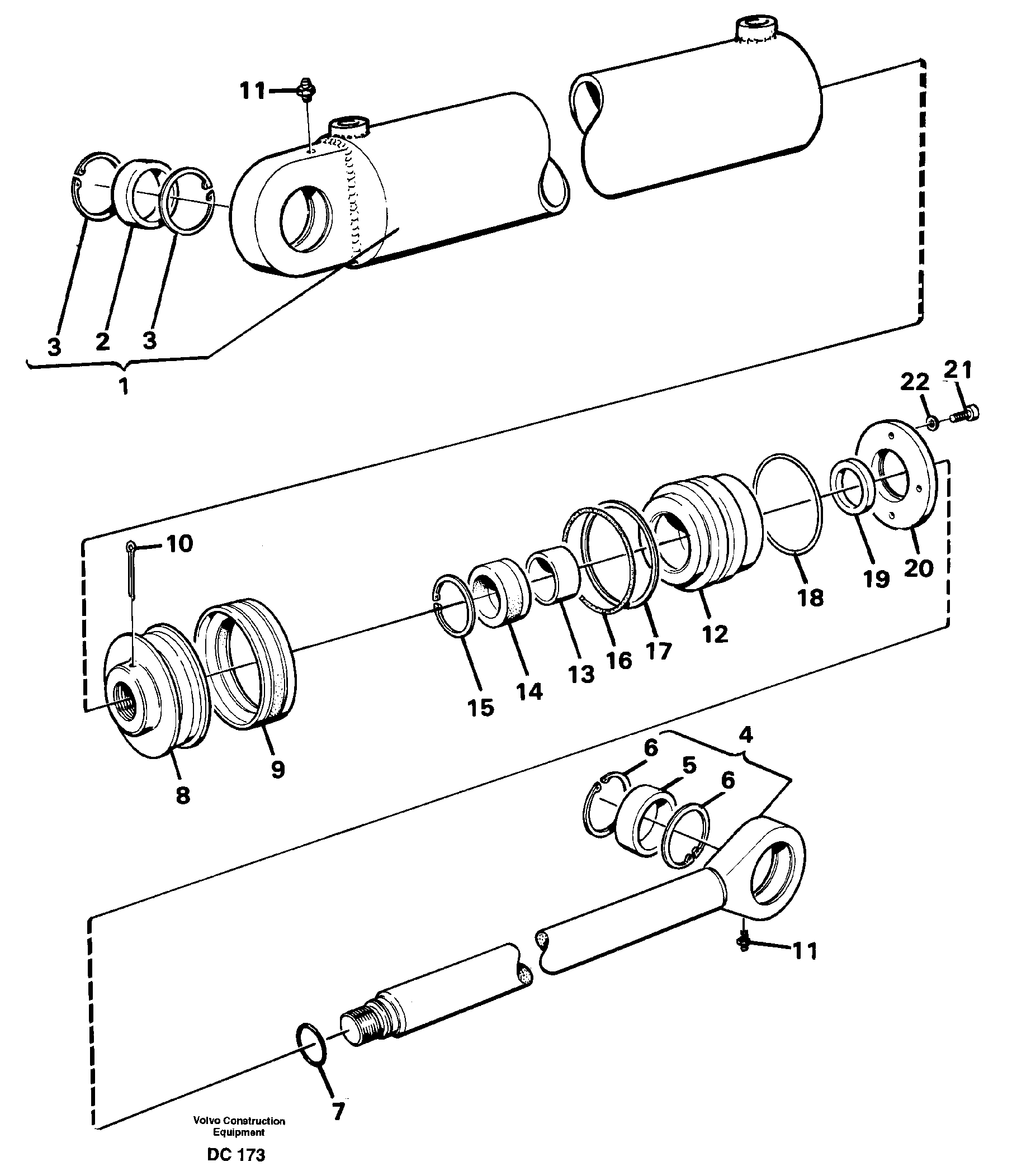 Crankshaft Seal VOE4811934 VOLVO