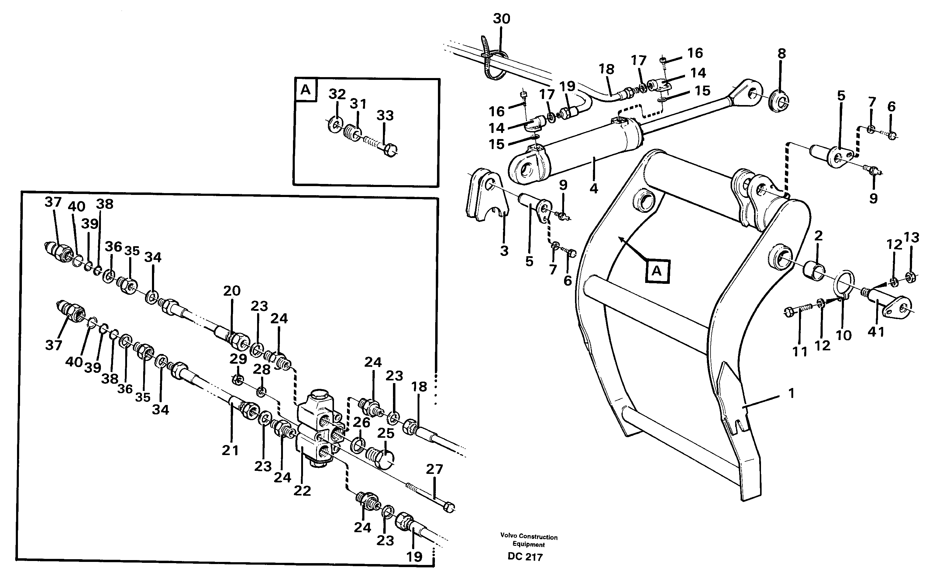 Timing gear casing RM/VOE13933601 VOLVO