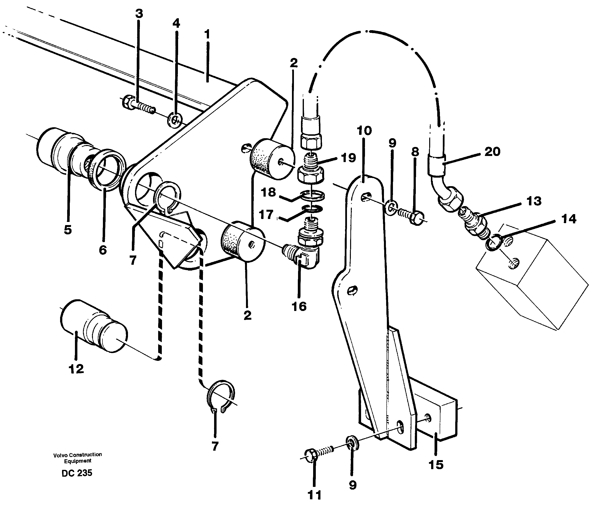 Load Sensor VOE11010870 VOLVO