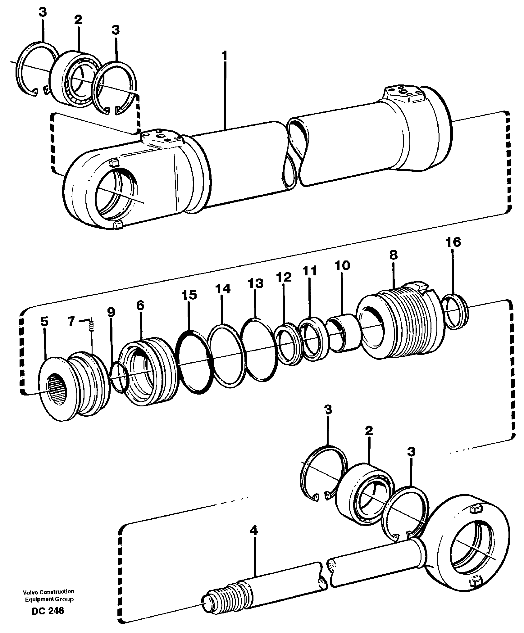 Crankshaft Seal VOE11704232 VOLVO