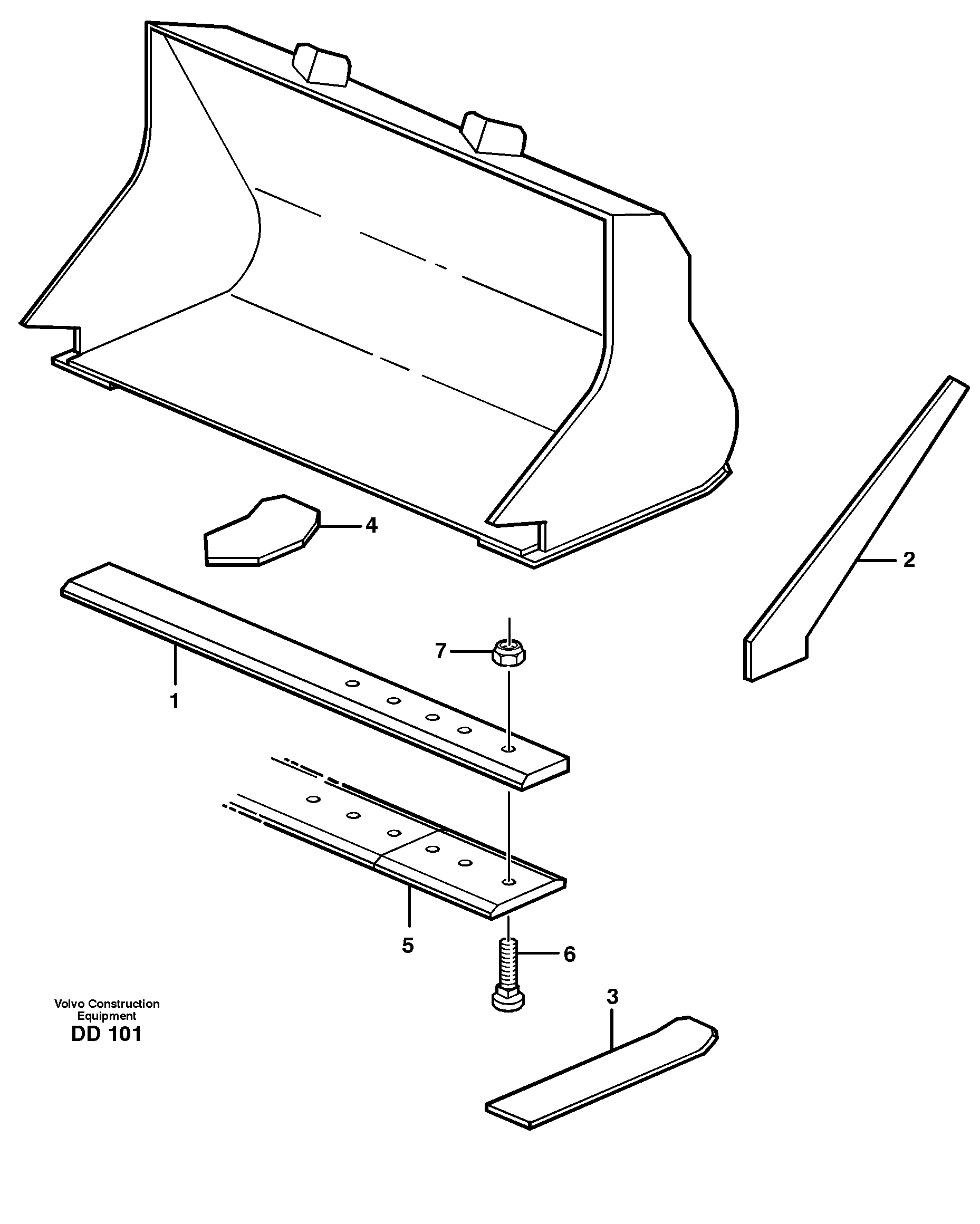 Hydraulic system, P4 VOE4805333 VOLVO