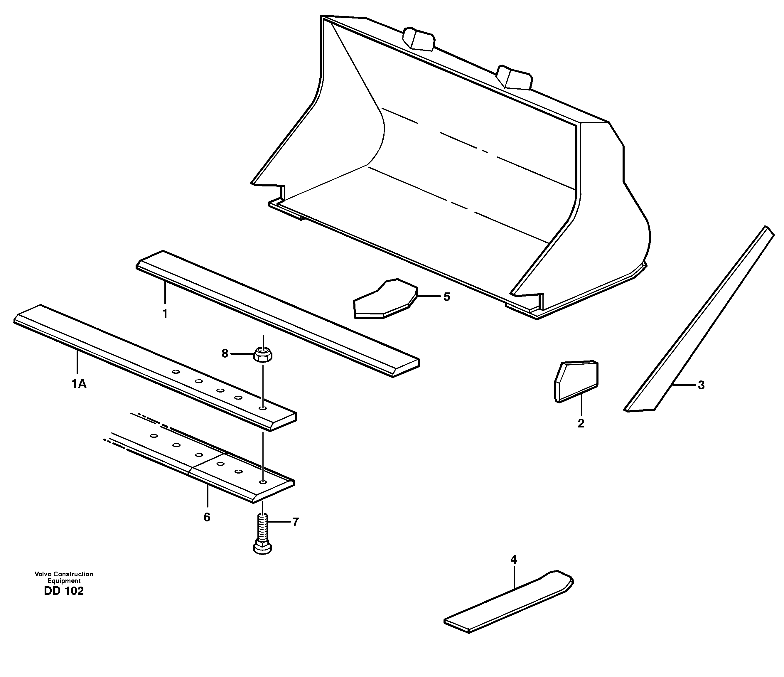 Hydraulic system, P4 VOE4805212 VOLVO