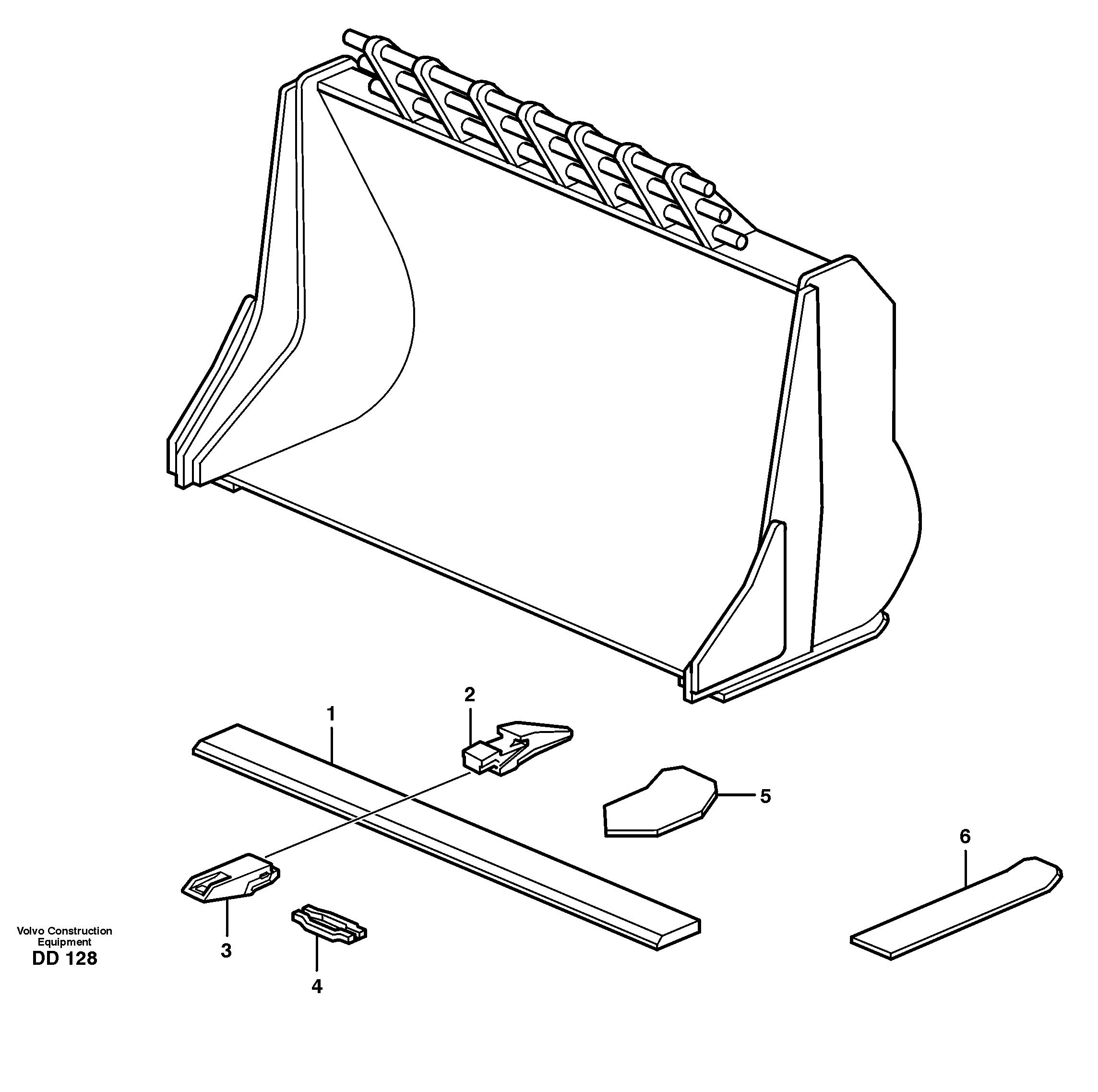Cutting edge VOE11990986 VOLVO