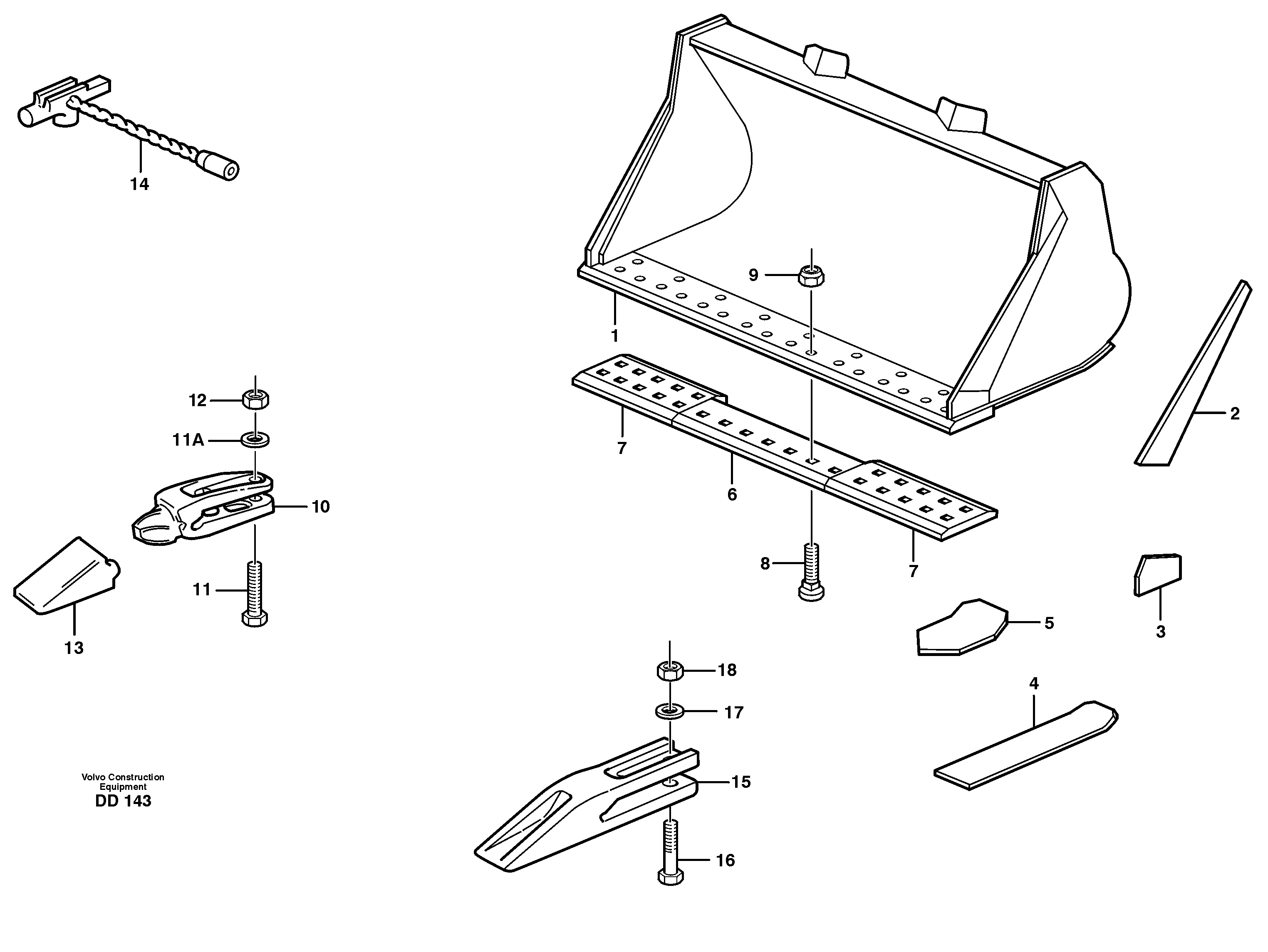 Contr.block,outrigger VOE11010394 VOLVO