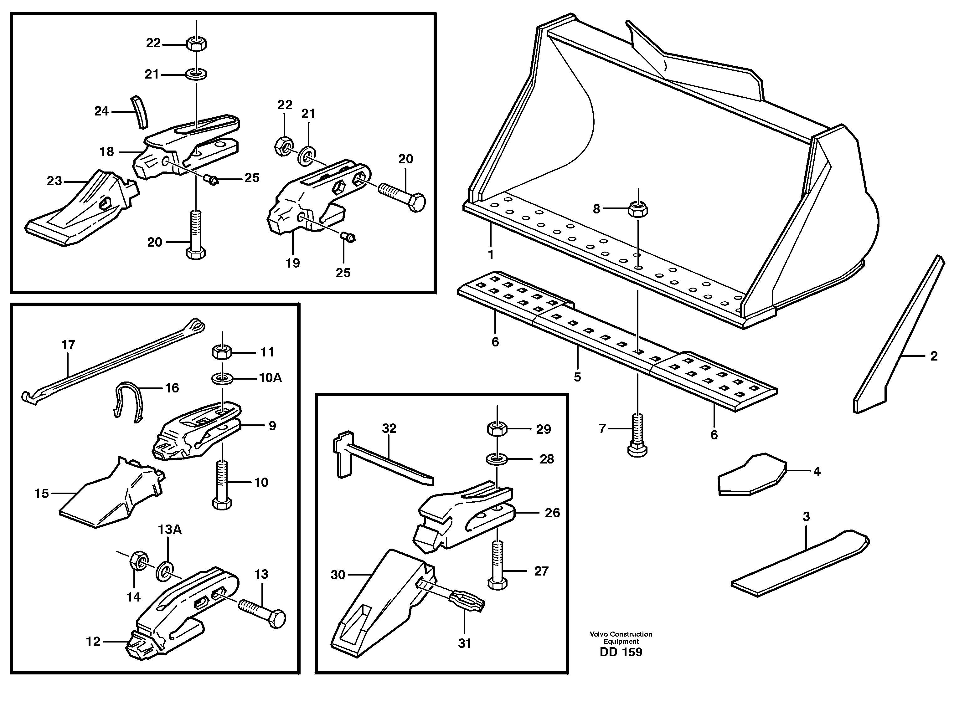 Contr.block,outrigger VOE11011065 VOLVO