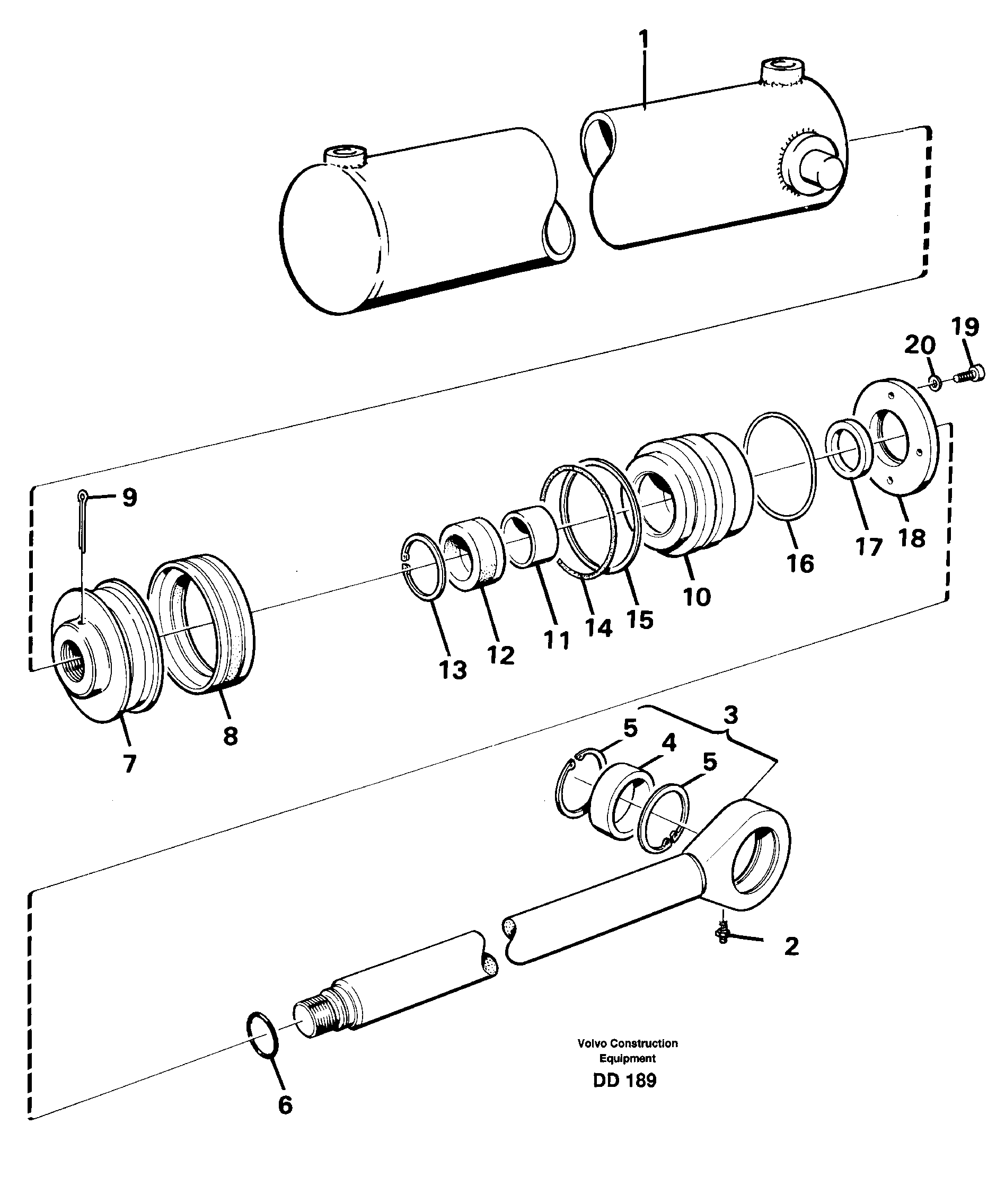 Crankshaft Seal VOE4819302 VOLVO