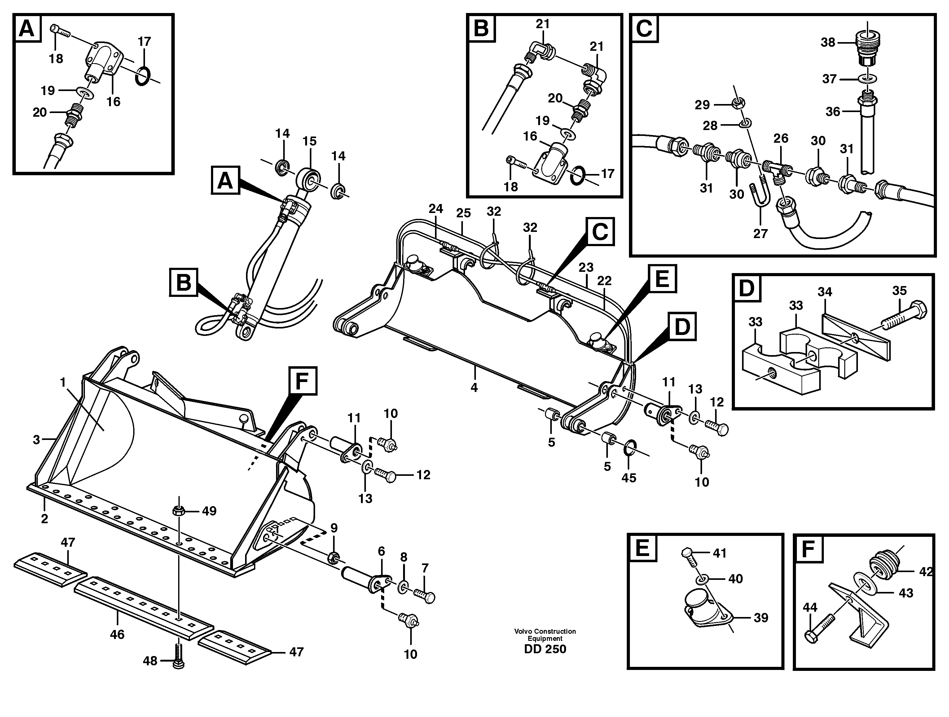 Edge steel VOE11082169 VOLVO