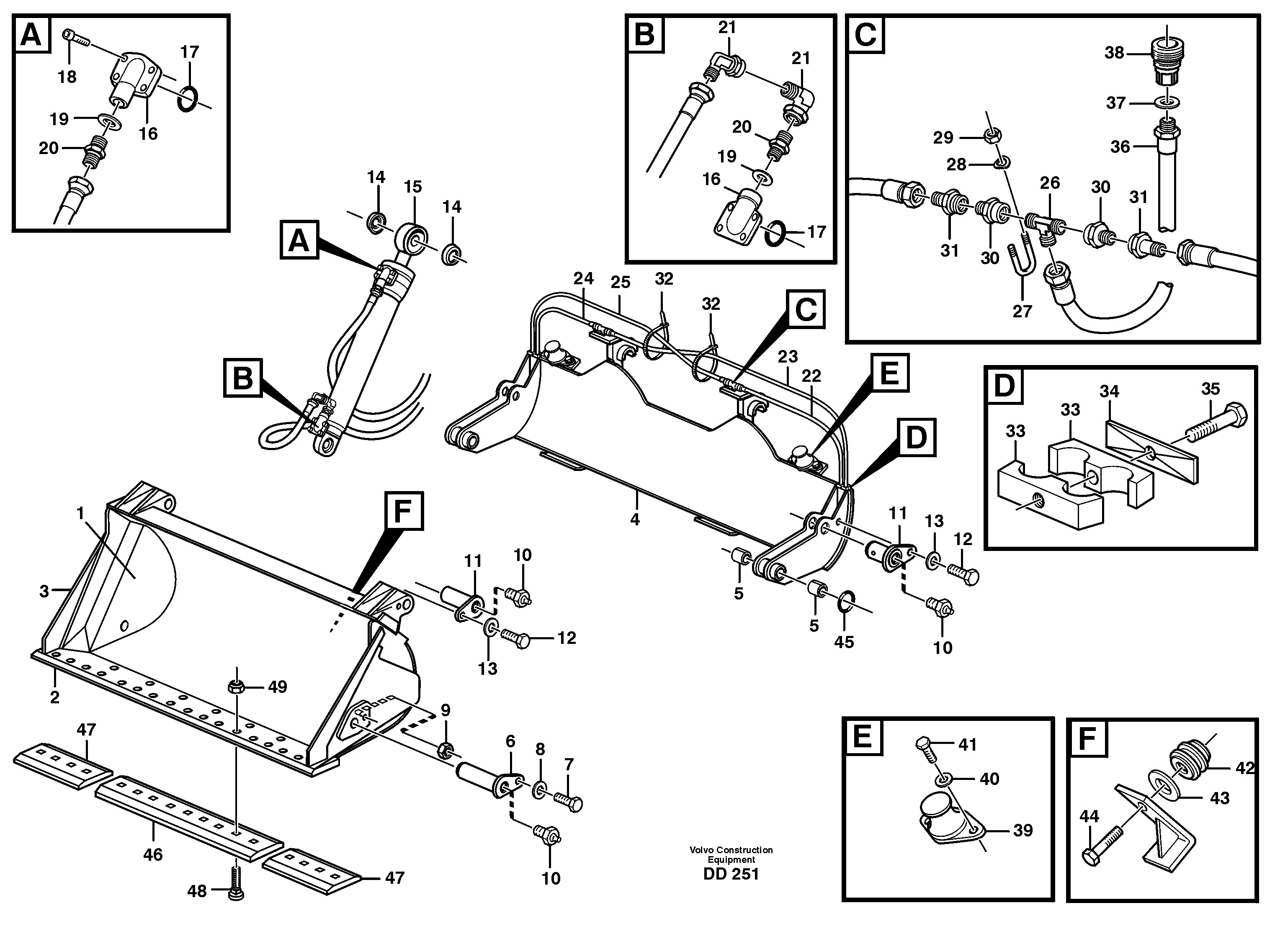 Frame VOE11081615 VOLVO