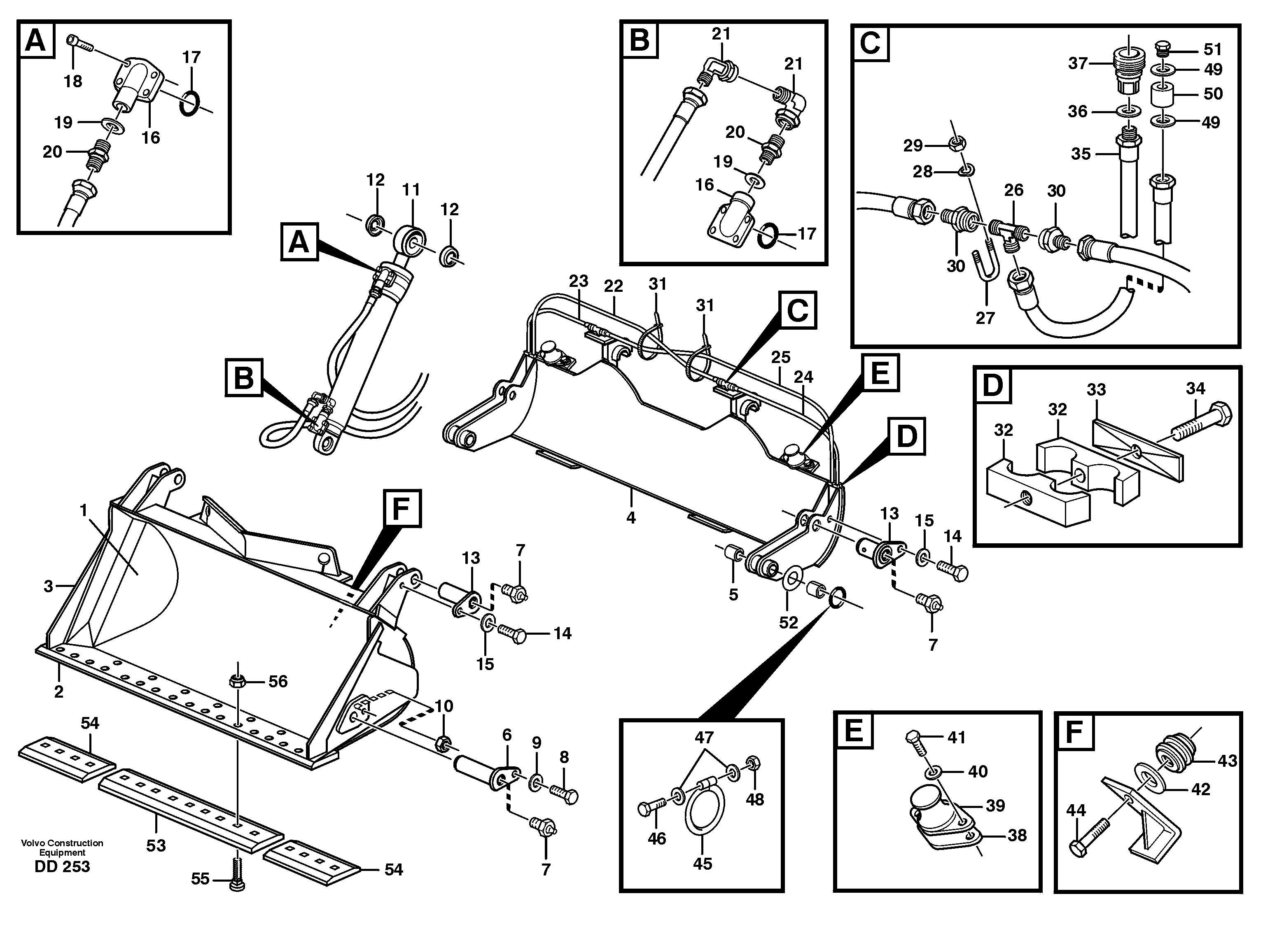Edge steel VOE11081673 VOLVO