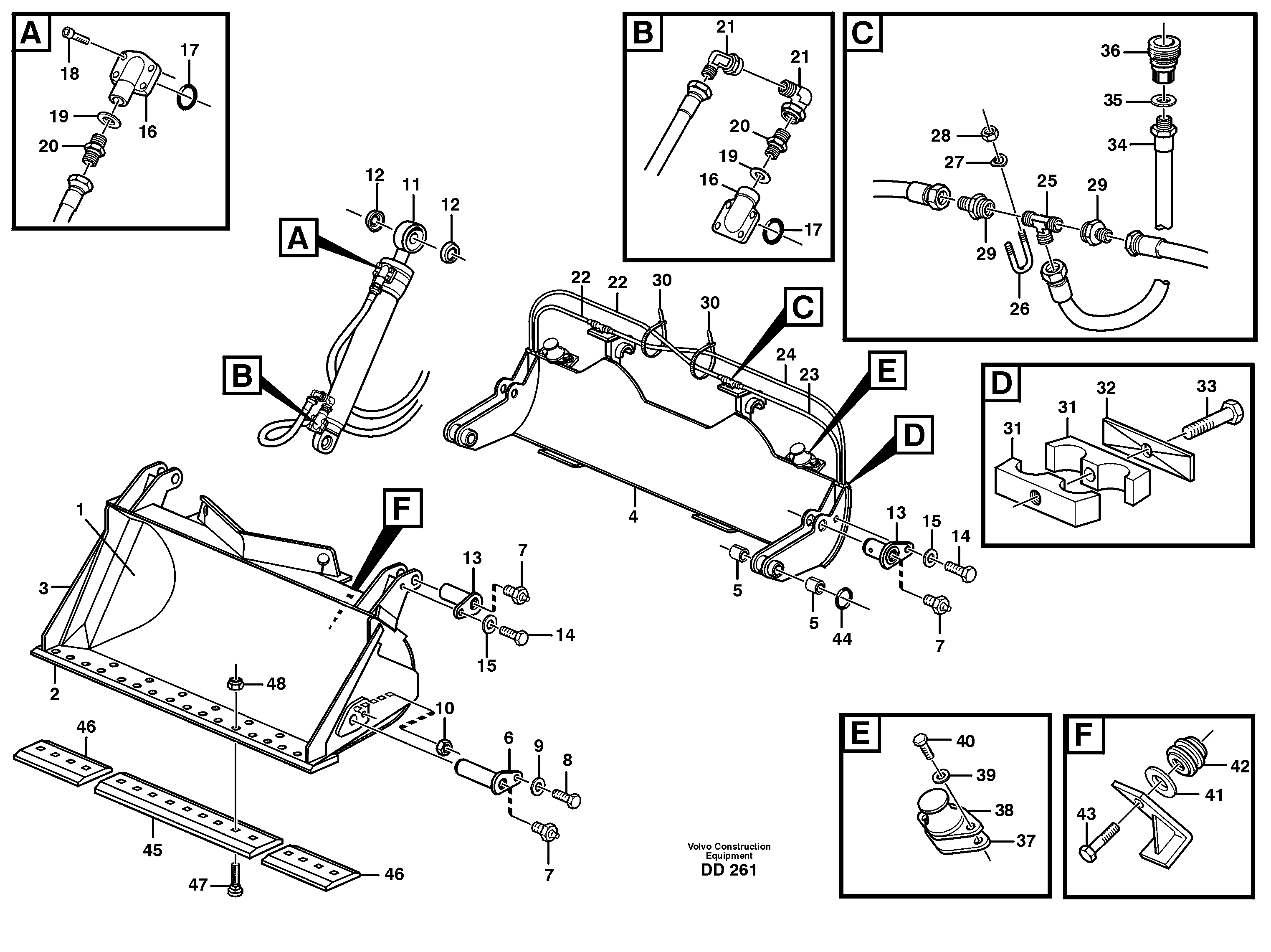 Edge steel VOE11081695 VOLVO
