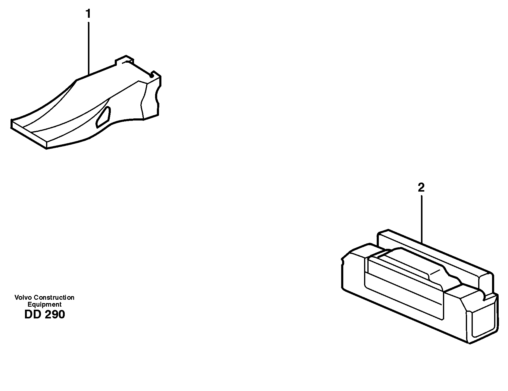 Tooth VOE11157604 VOLVO