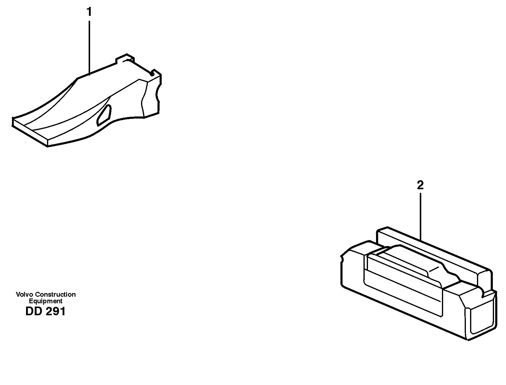 Tooth VOE11045720 VOLVO