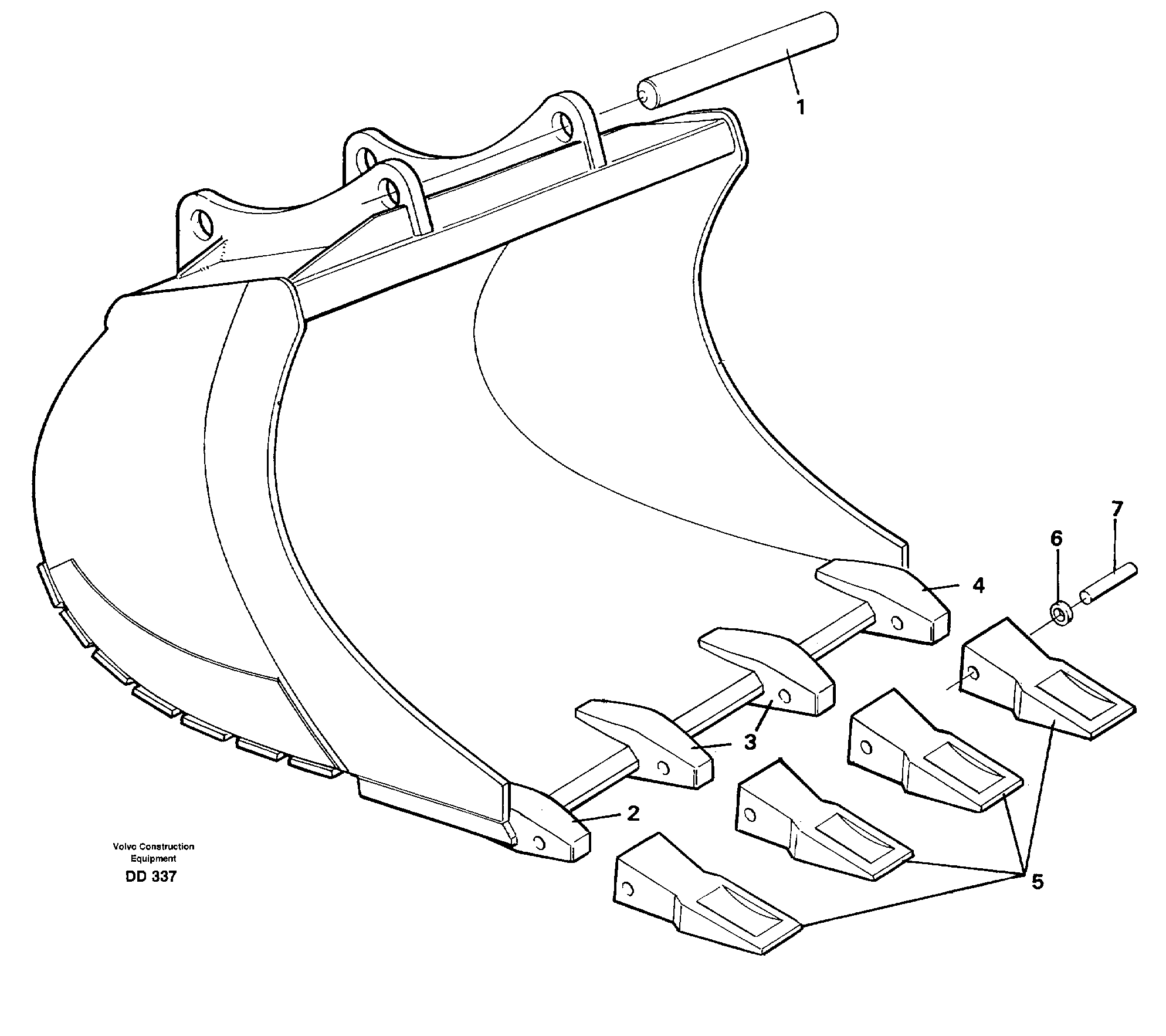 Cutting edge VOE14257809 VOLVO