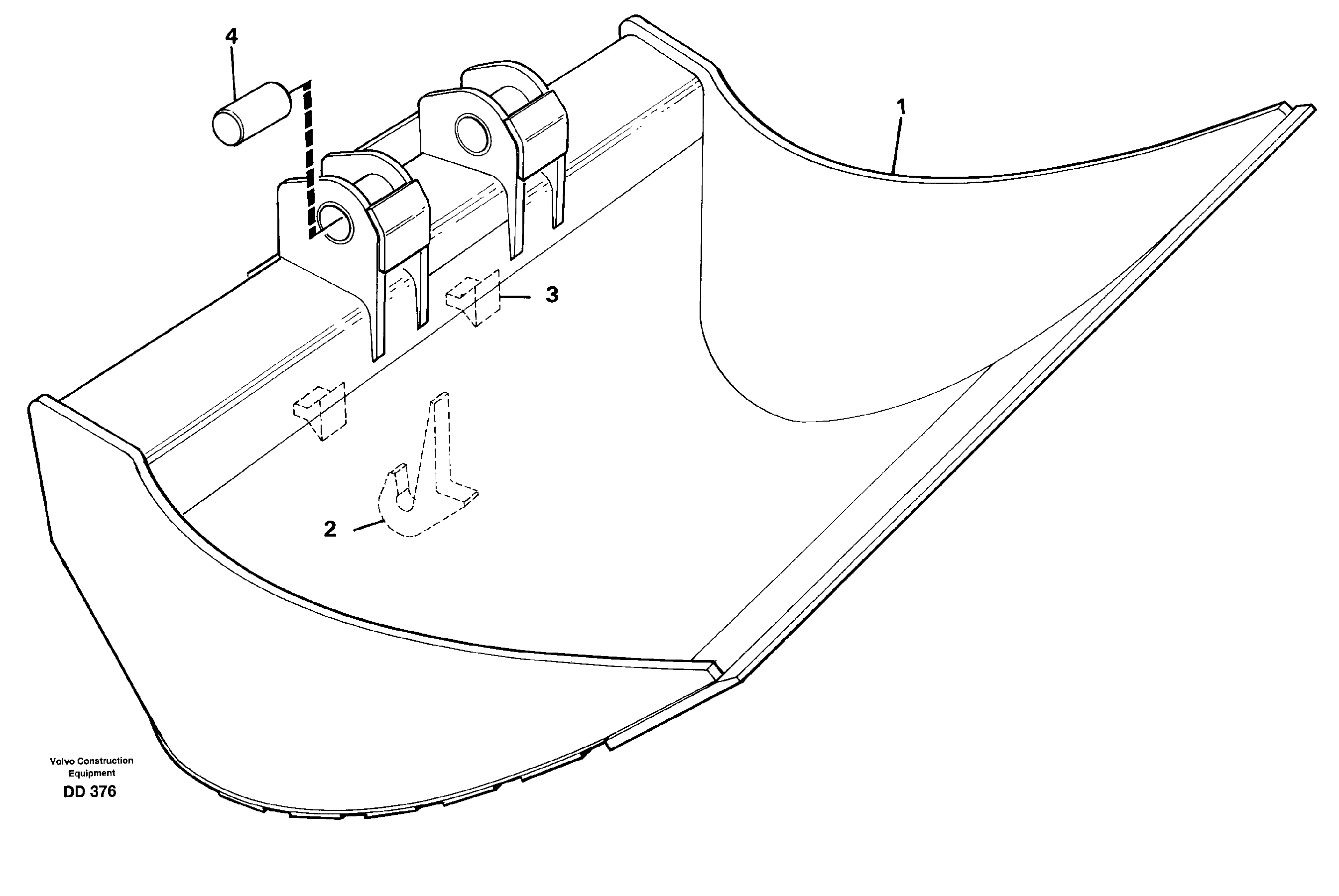 Slope Bucket VOE14249108 VOLVO