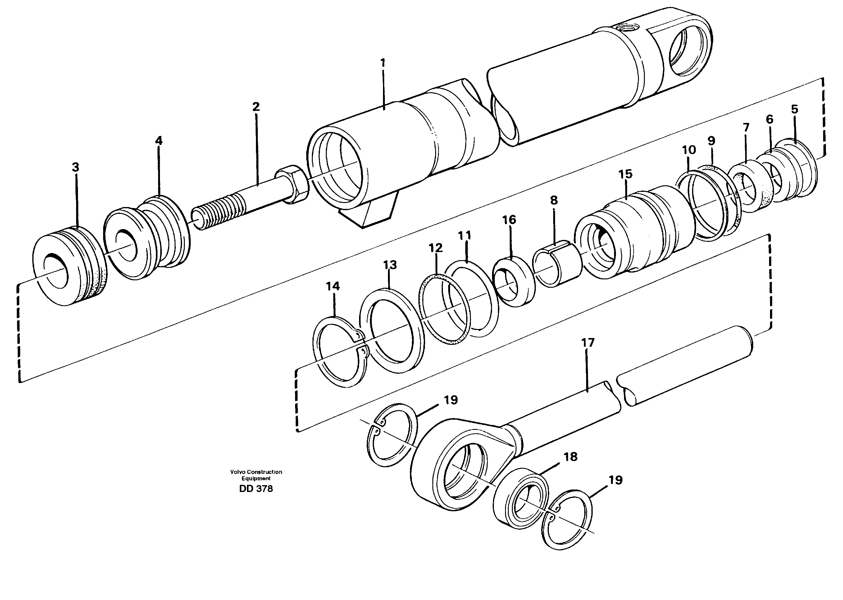 Safety Brace VOE14211433 VOLVO