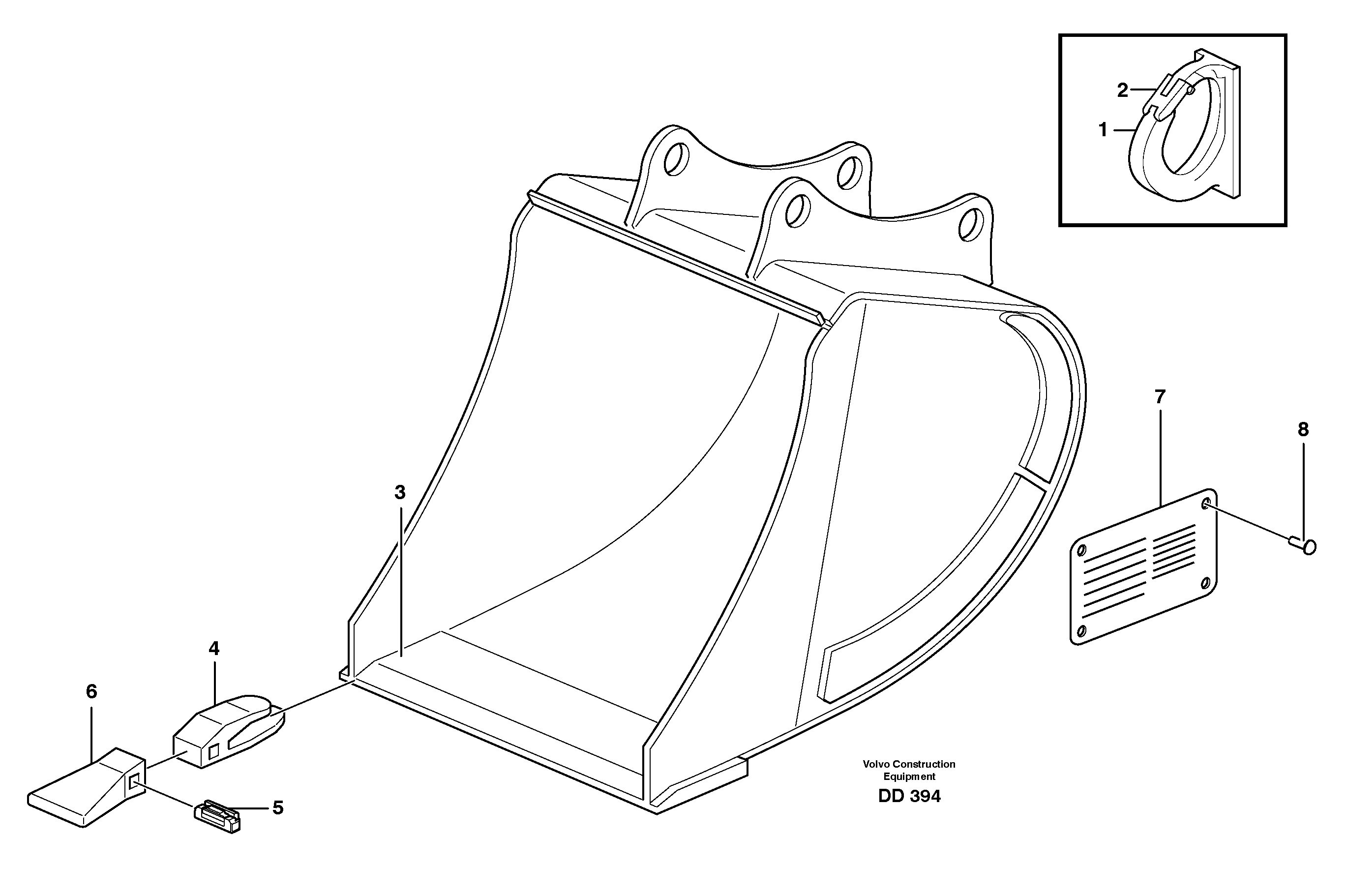 Contr.block,outrigger VOE14323218 VOLVO