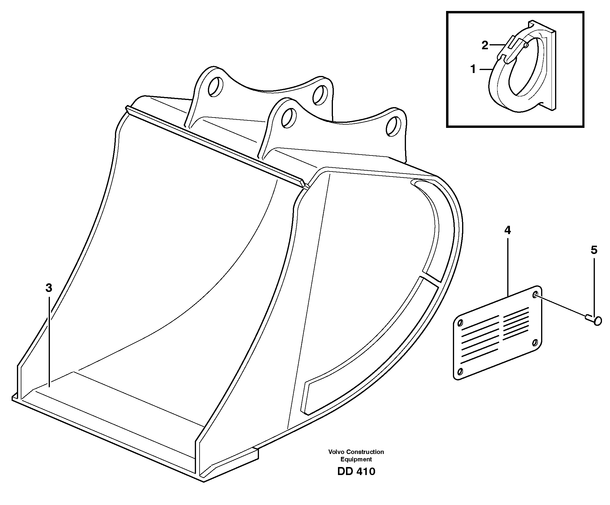 Bucket VOE14344155 VOLVO